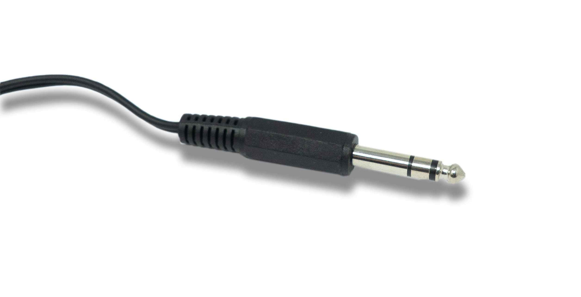 SYSTEM-S Audio Y Kabel 30 cm AUX 6,35 mm TRS Stecker zu 2x XLR 3 polig Stecker