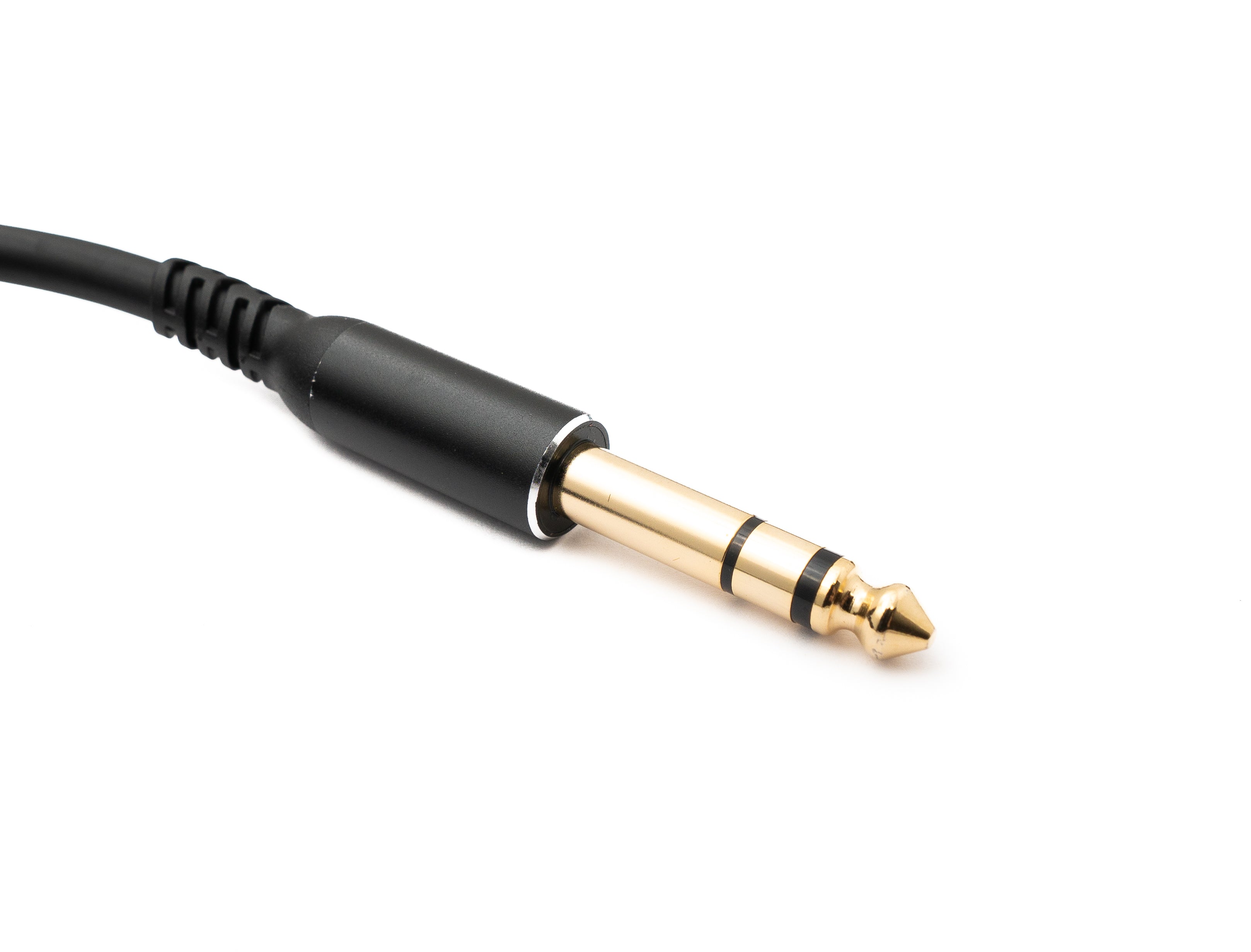 Audio-Kabel 100 cm 6,35 mm Klinke auf XLR 3 Pin Buchse schwarz | System-S