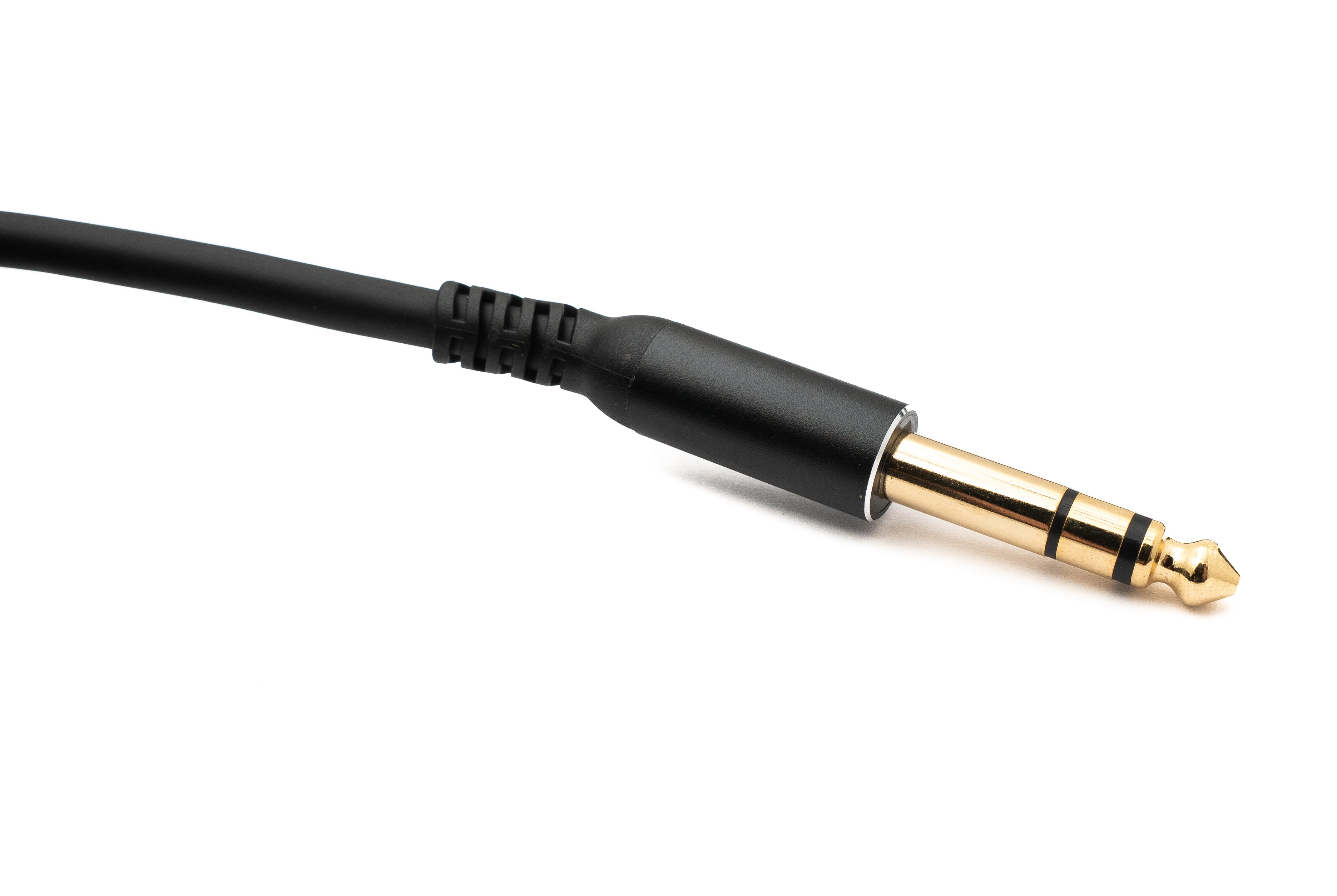 Audio Kabel 10 m 6.35 mm Klinke auf XLR 3 Pin Buchse schwarz 85754837 | System-S