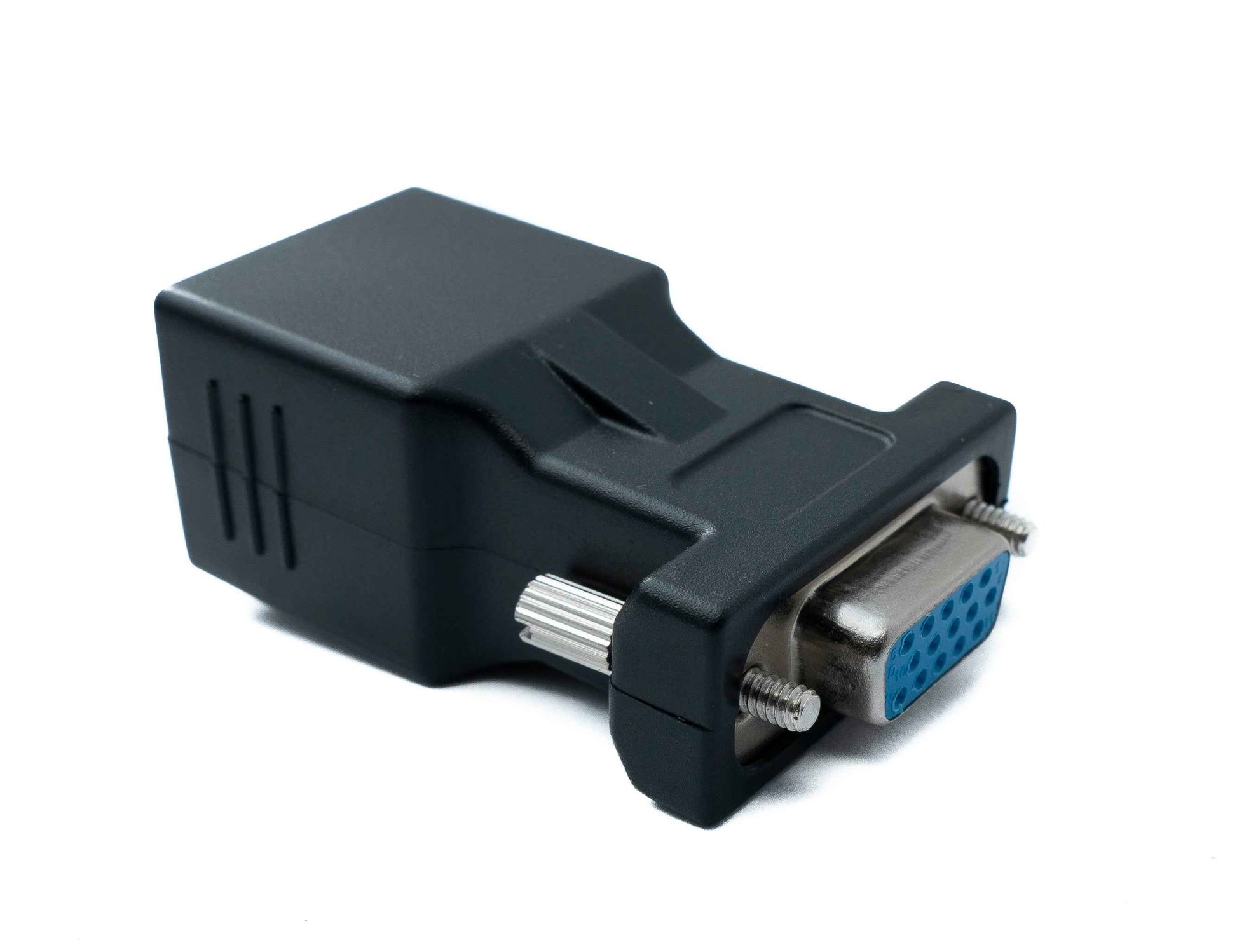 SYSTEM-S Ethernet VGA over IP Konverter 2x VGA Buchse zu LAN RJ45 Buchse 20m Reichweite