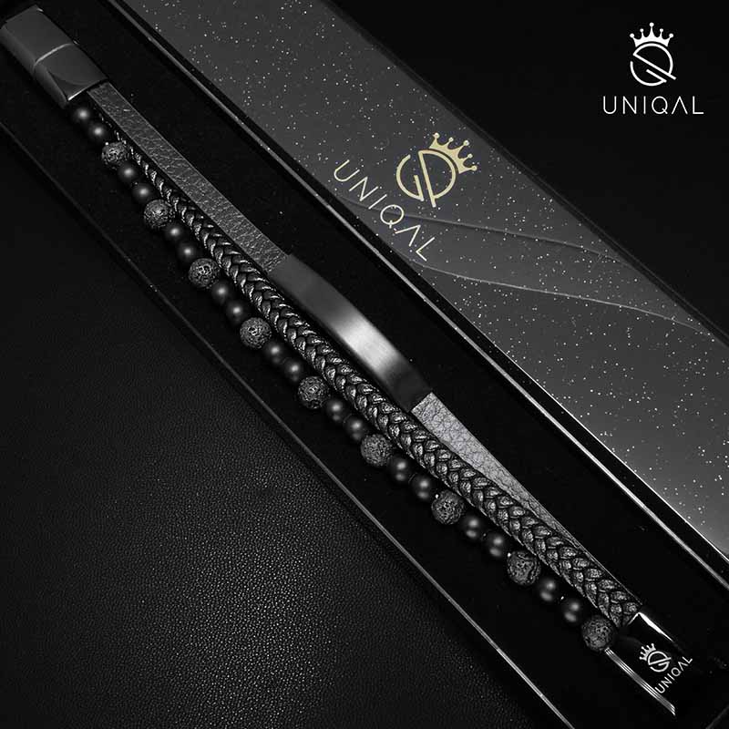 J'ADORE LAVA Armband aus schwarzem Leder - Bild 4