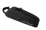 SYSTEM-S Fahrrad Tasche wasserfest Dreiecktasche Rahmentasche Triangeltasche Schwarz