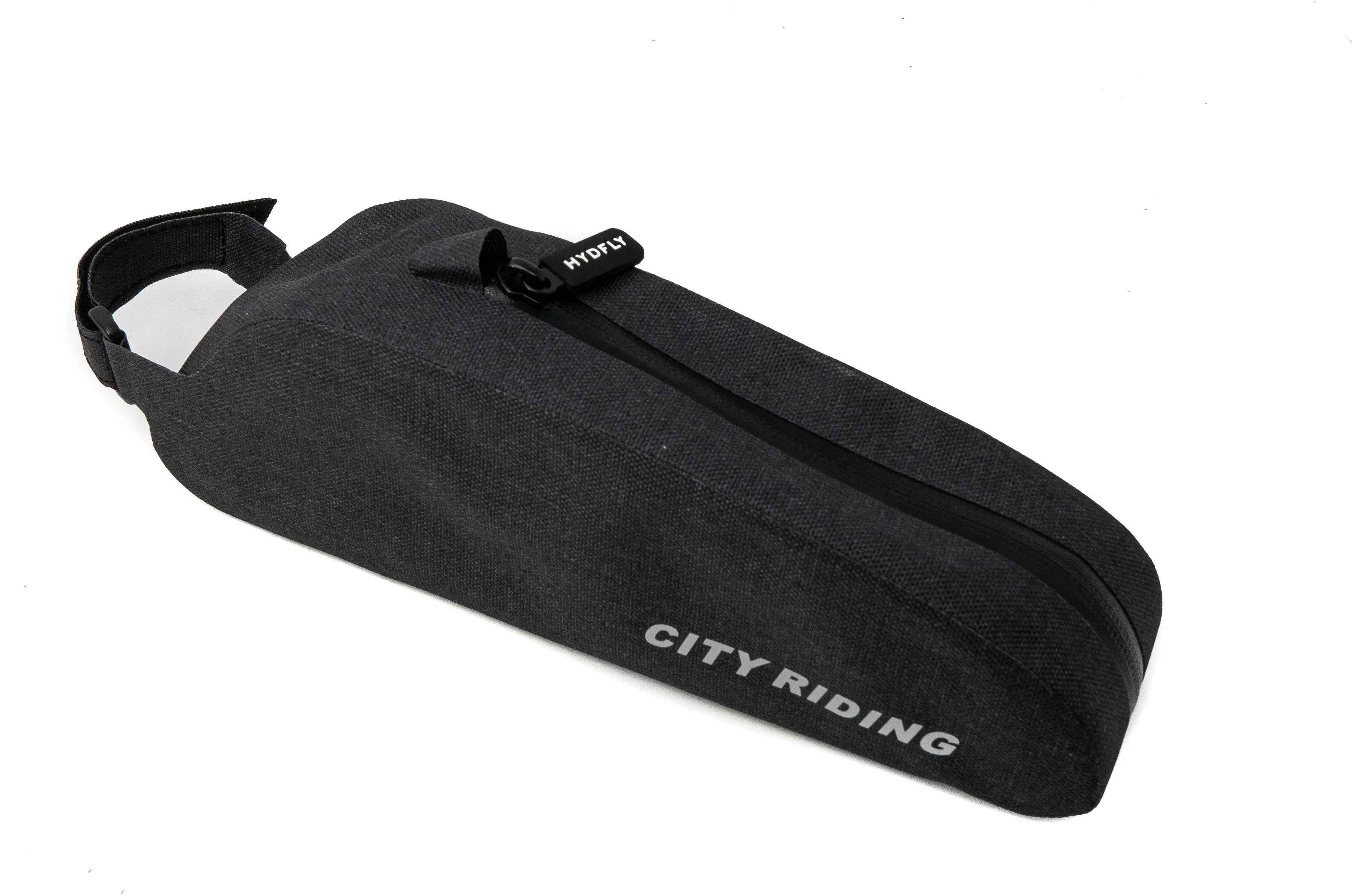 SYSTEM-S Fahrrad Tasche wasserfest Dreiecktasche Rahmentasche Triangeltasche Schwarz