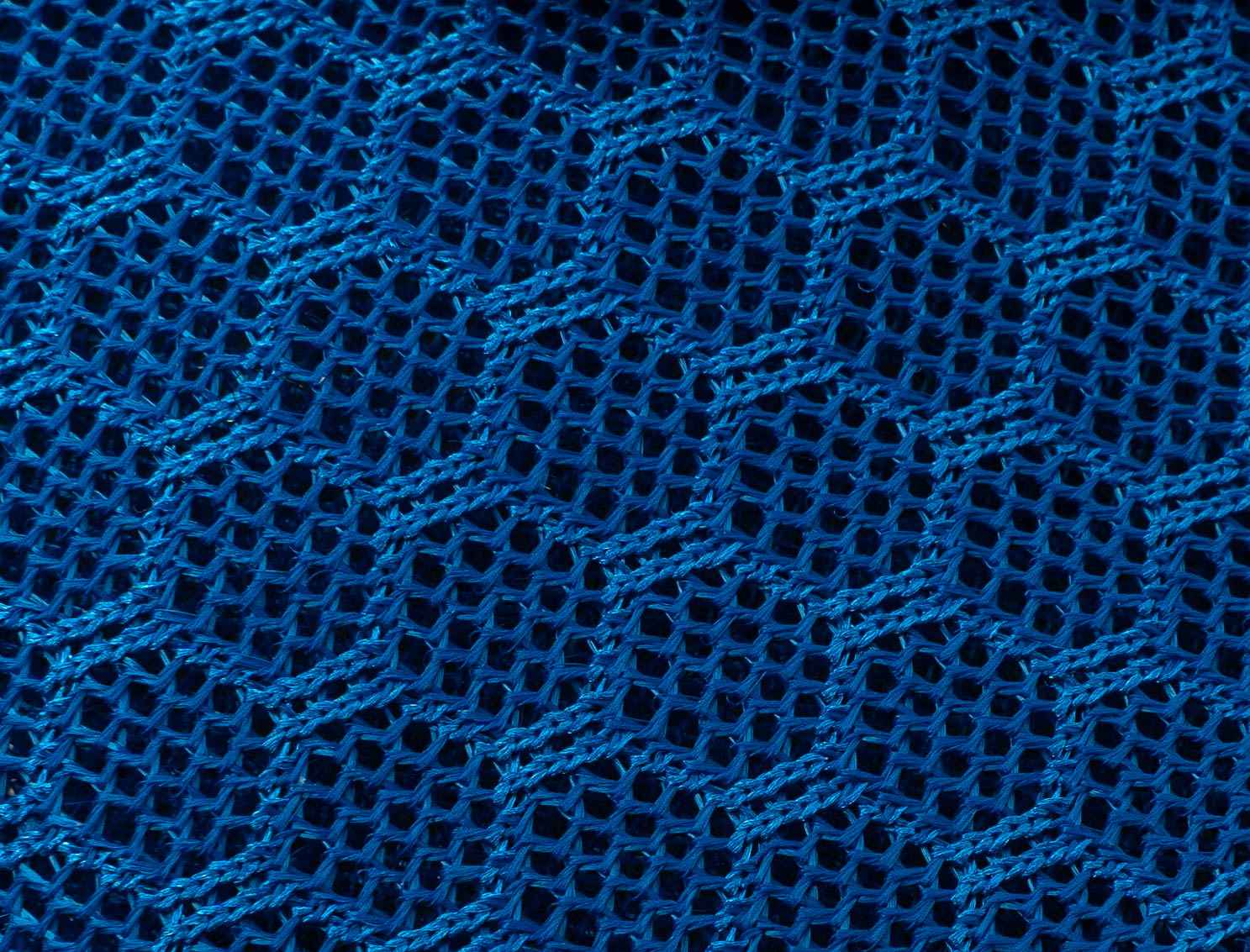 SYSTEM-S Staub Maske austauschbarer Aktivkohle Filter Nylon für Outdoor Jogging Blau