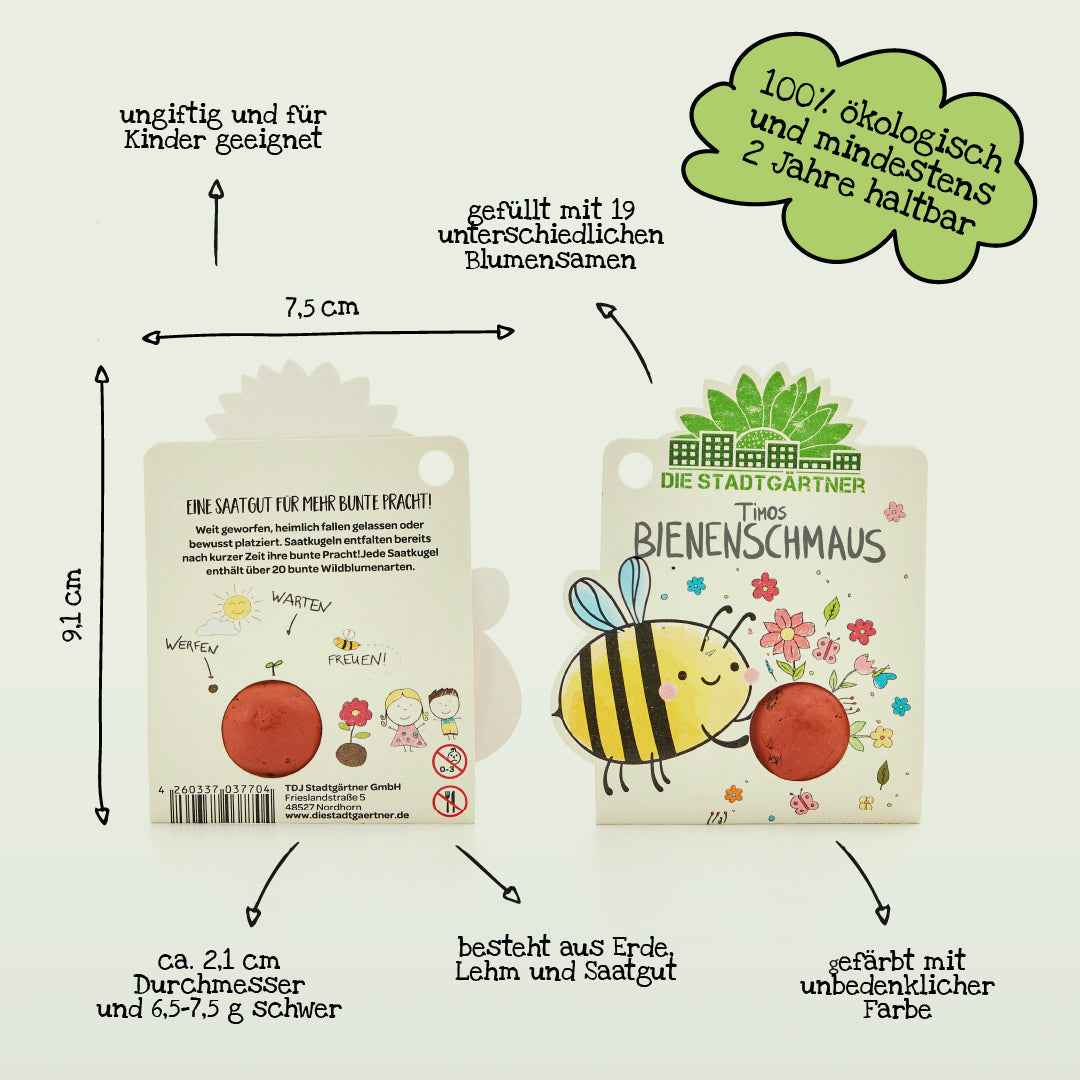 1 Blumenmurmel "Timos Bienenschmaus"