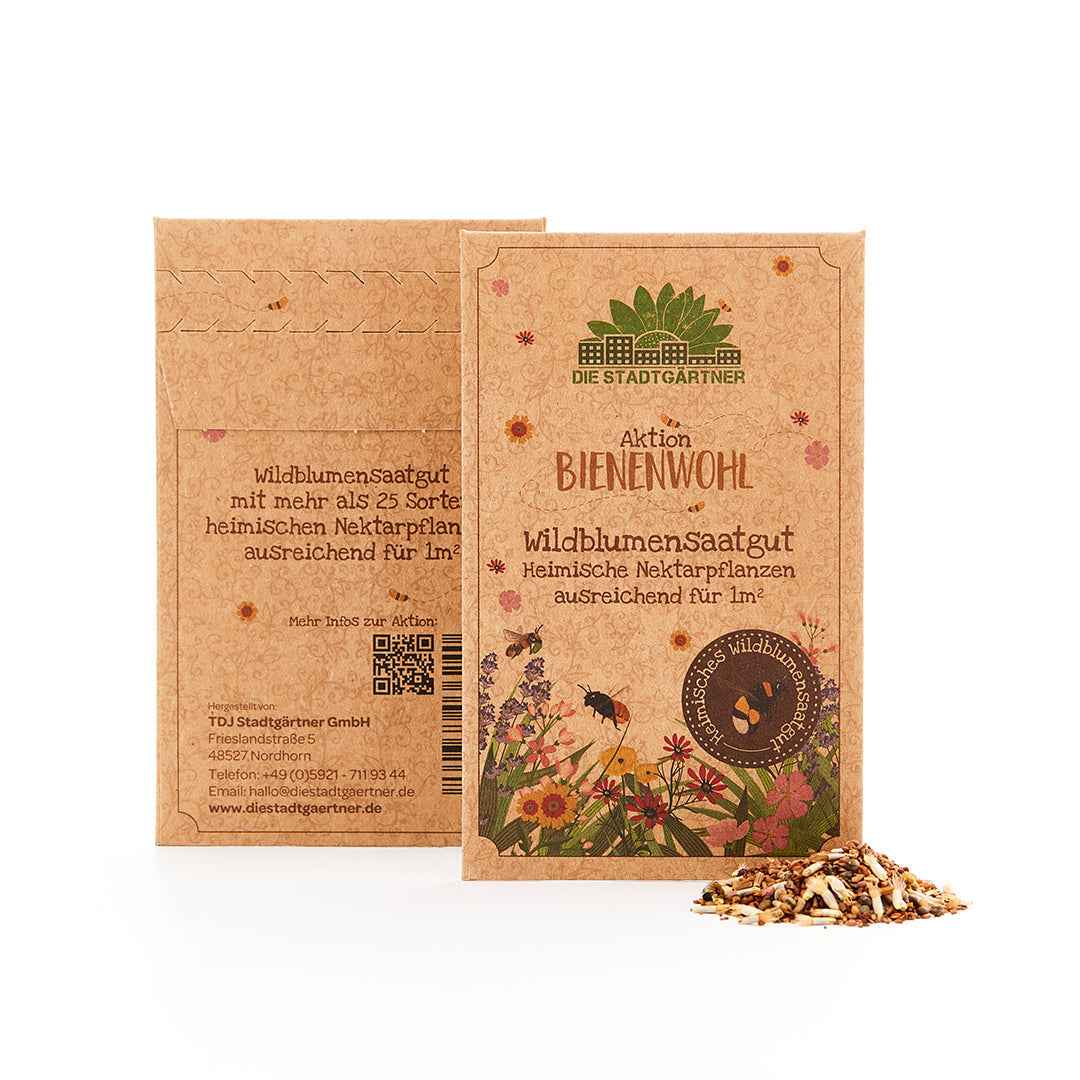 Saatguttütchen Wildblumen "Bienenwohl"