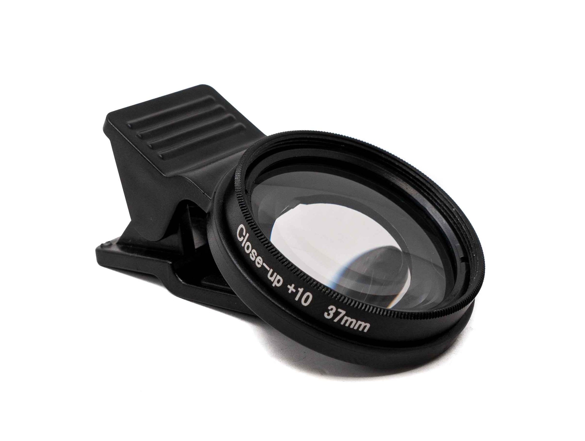 SYSTEM-S Makro Linse Set Zoom Close Up Filter Kit mit Clip Tasche in Schwarz