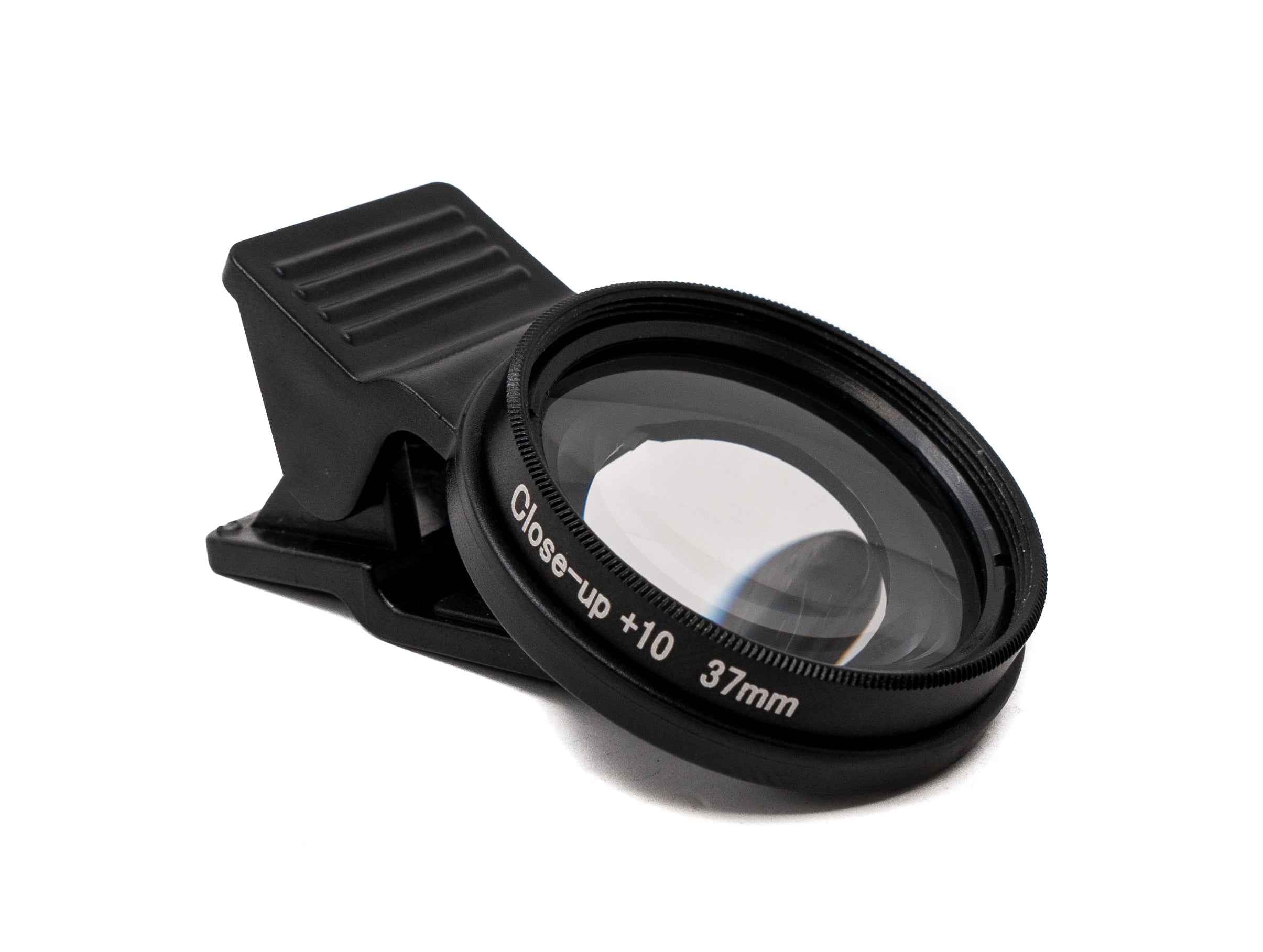 SYSTEM-S Makro Linse Set Zoom Close Up Filter Kit mit Clip Tasche in Schwarz
