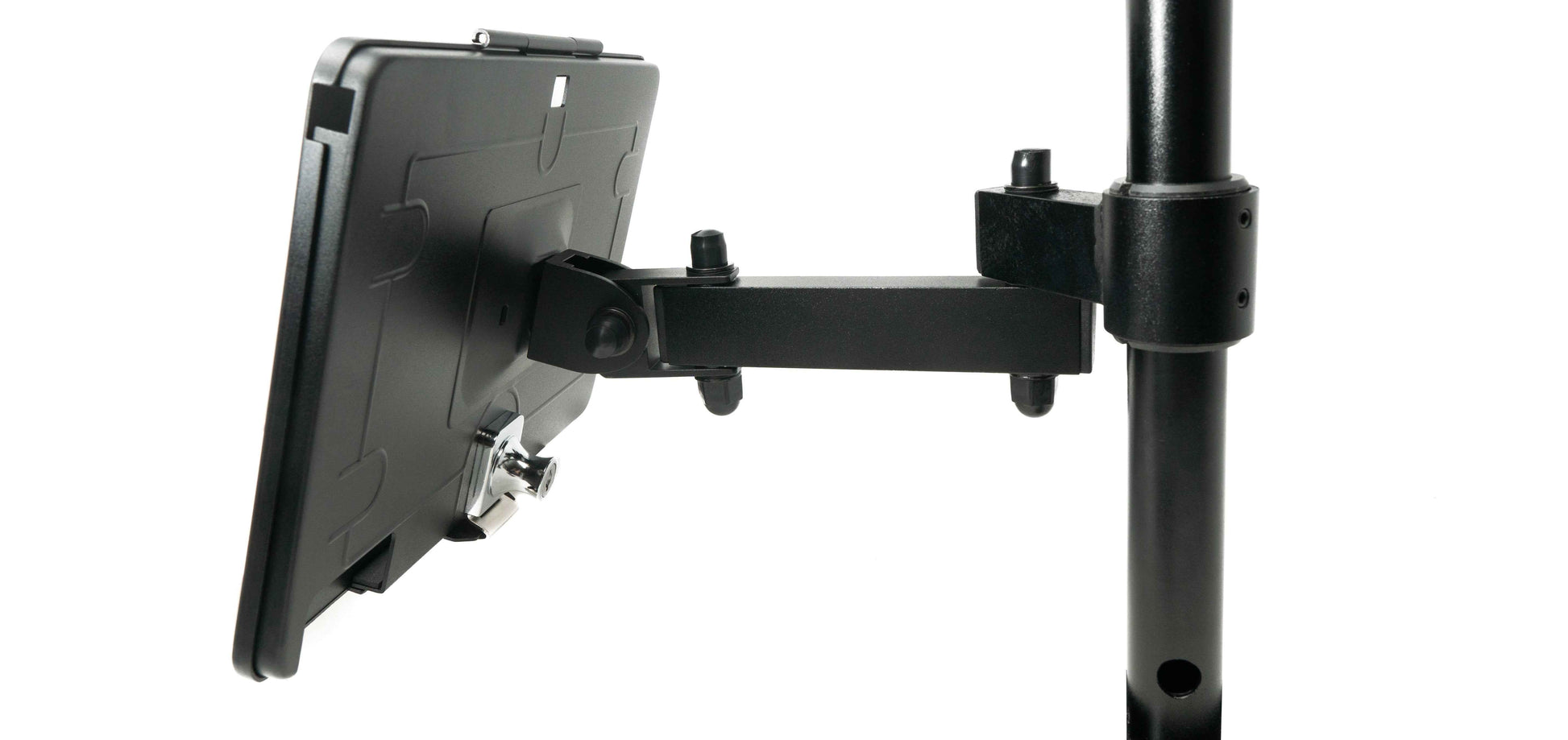 SYSTEM-S Tischständer Dual 360° Halterung abschließbar für iPad 7 8 9 10.2" (2019 2020 2021) A2270 A2428 A2429 A2430 A2197 A2200 A2198 A2199 A2602 A2604 A2603 A2605