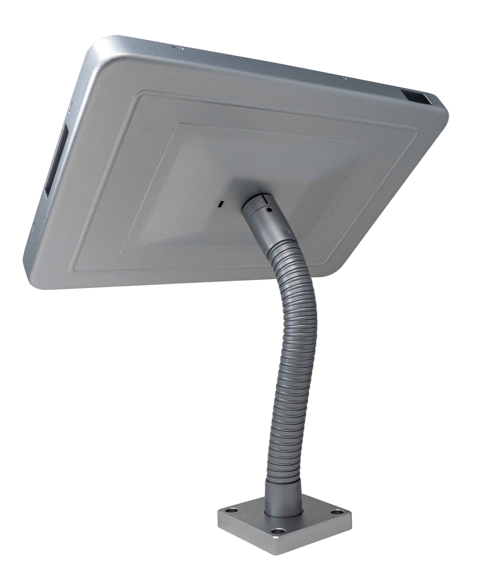 SYSTEM-S Tisch Halterung 360° Ständer abschließbar flexibel für Surface Pro 7 in Grau