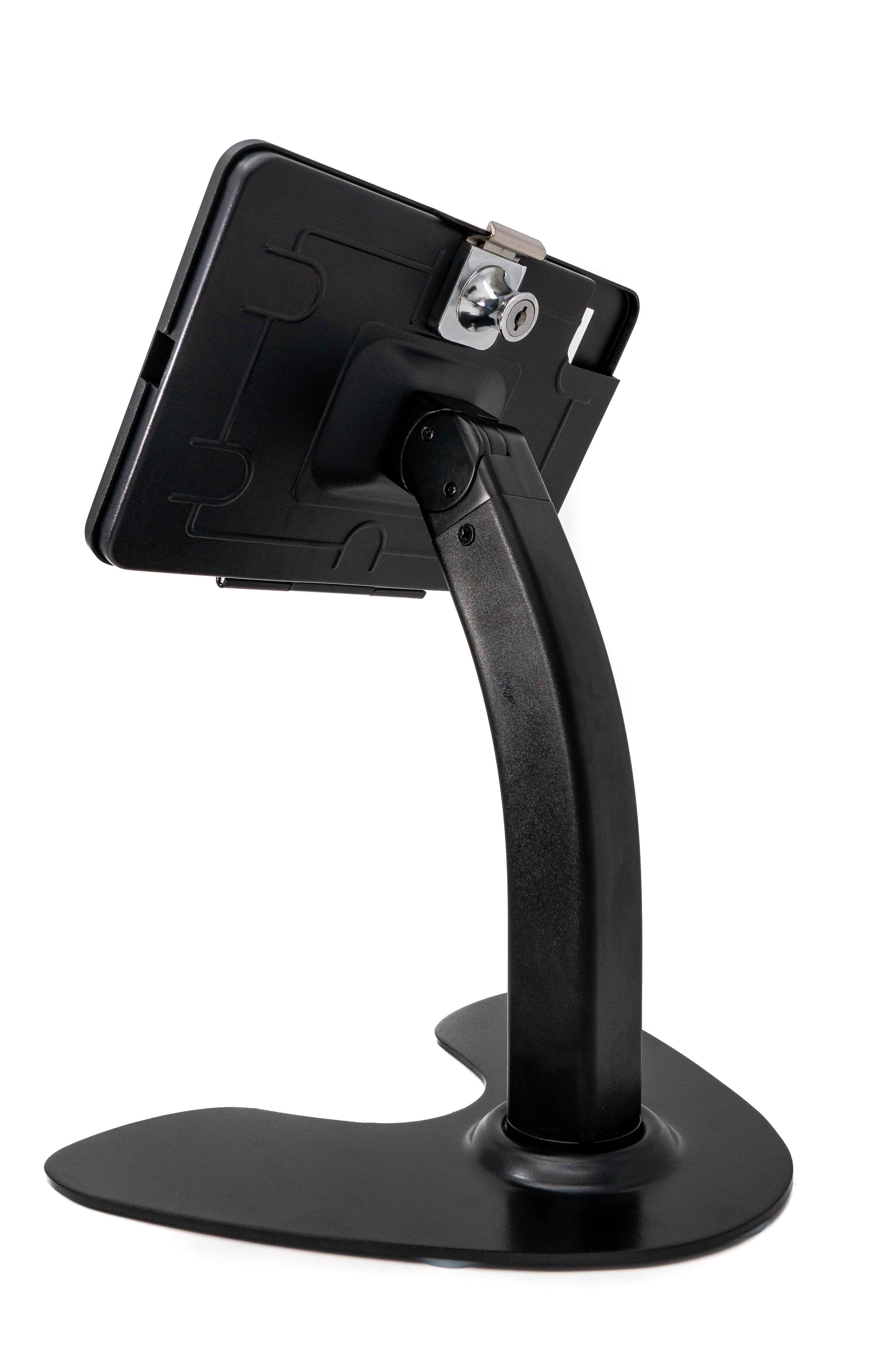SYSTEM-S Tischhalterung 360° Ständer abschließbar für iPad Mini 6 (2021) Schwarz