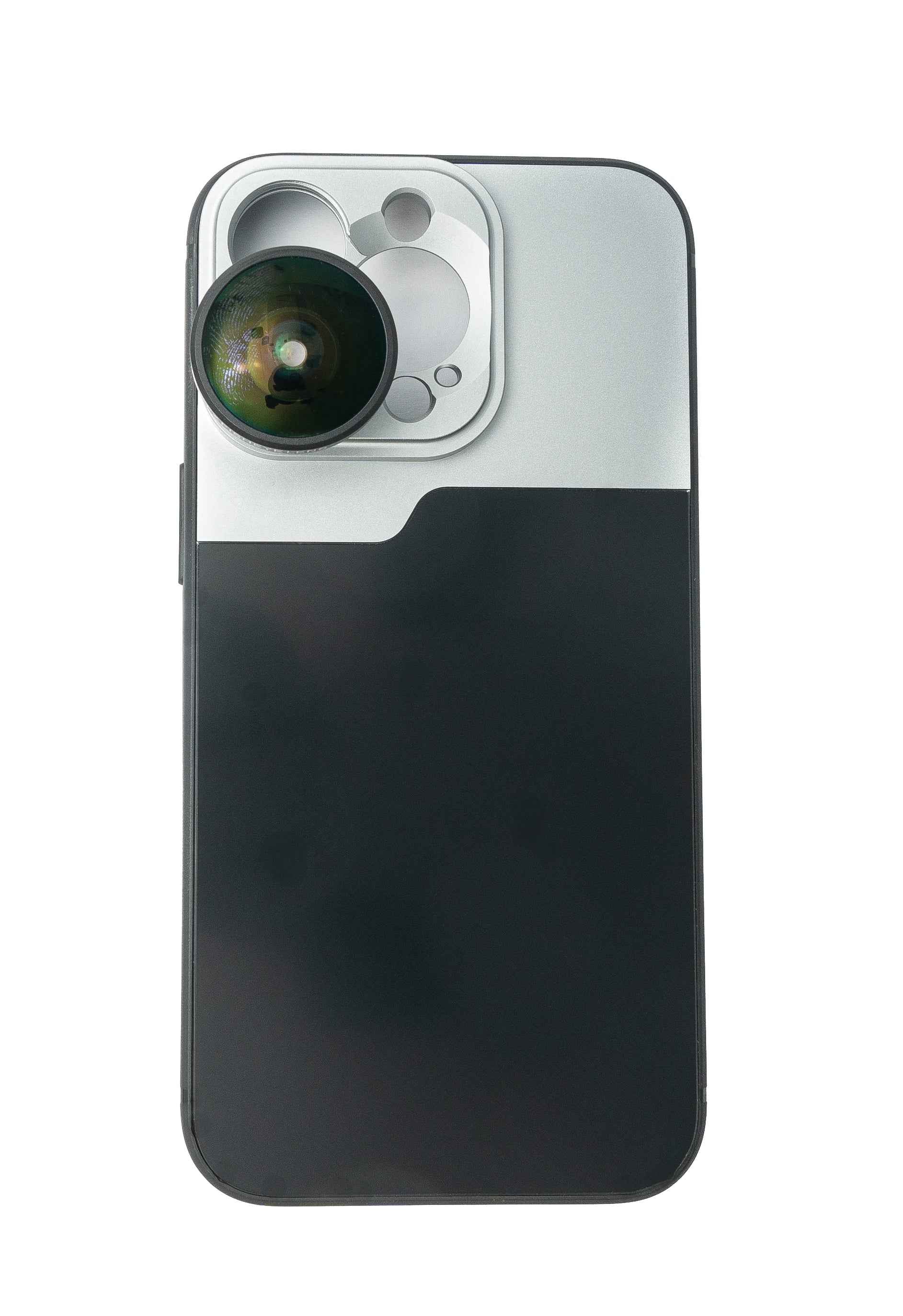 SYSTEM-S Fischaugen Linse Hülle Filter für Fotografie für iPhone 14 Pro