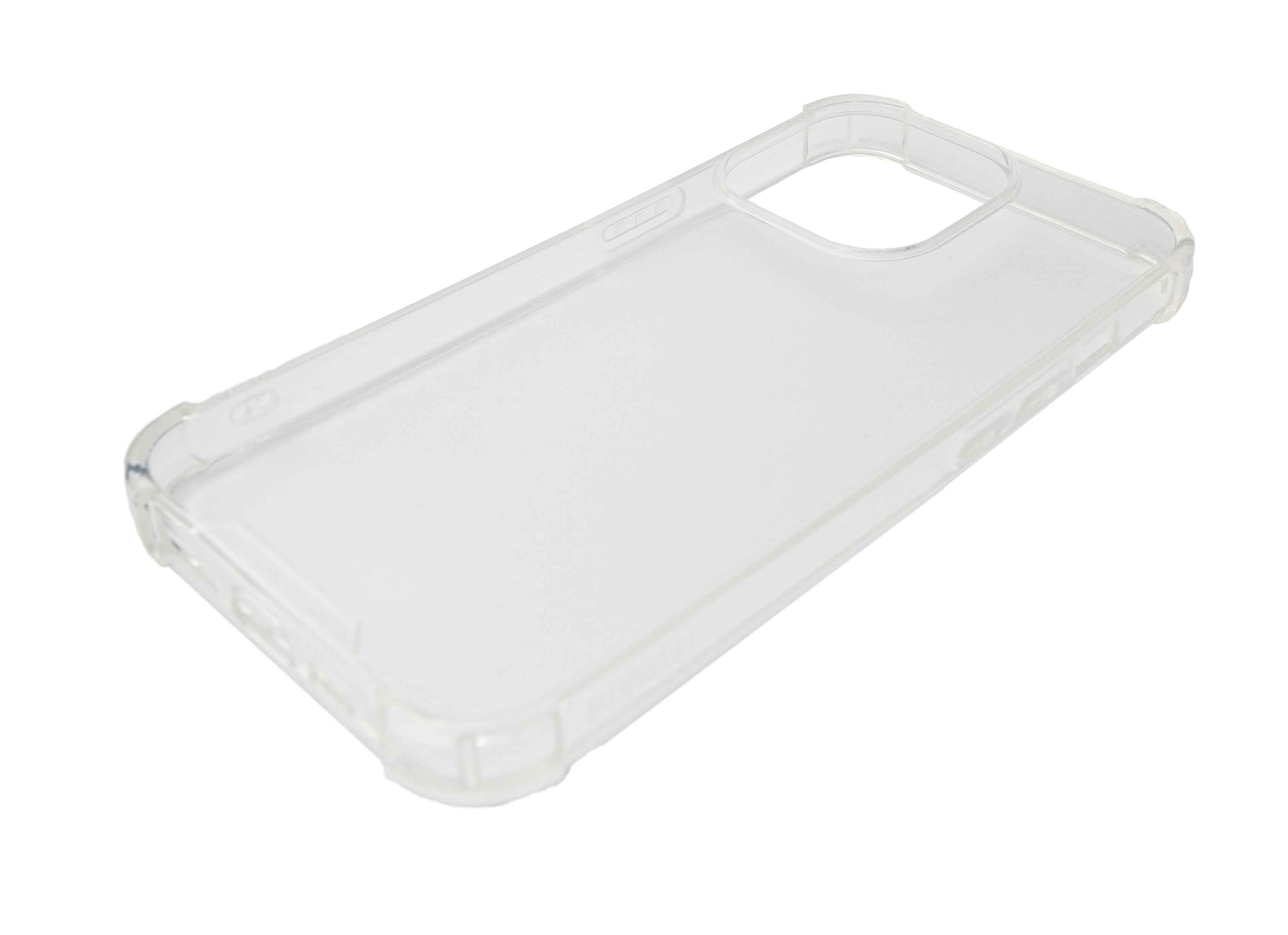 SYSTEM-S Schutzhülle aus Silikon in Weiß Transparent Hülle für iPhone 13 Pro Max