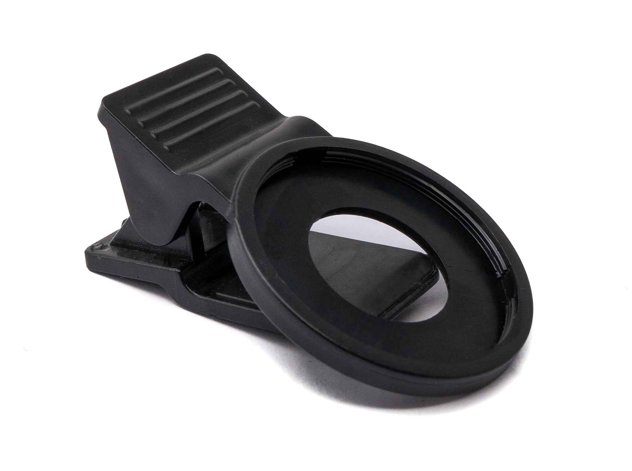 SYSTEM-S Farbfilter Lila 37 mm Linse Farbe mit Clip für Smartphones in Schwarz