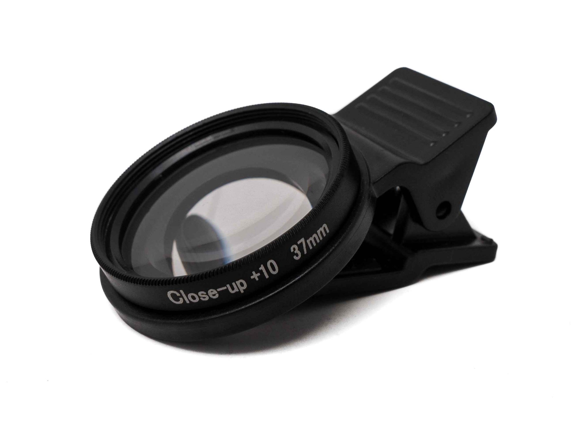SYSTEM-S Makro Linse Set Zoom Close Up Filter Kit mit Clip Tasche in Schwarz