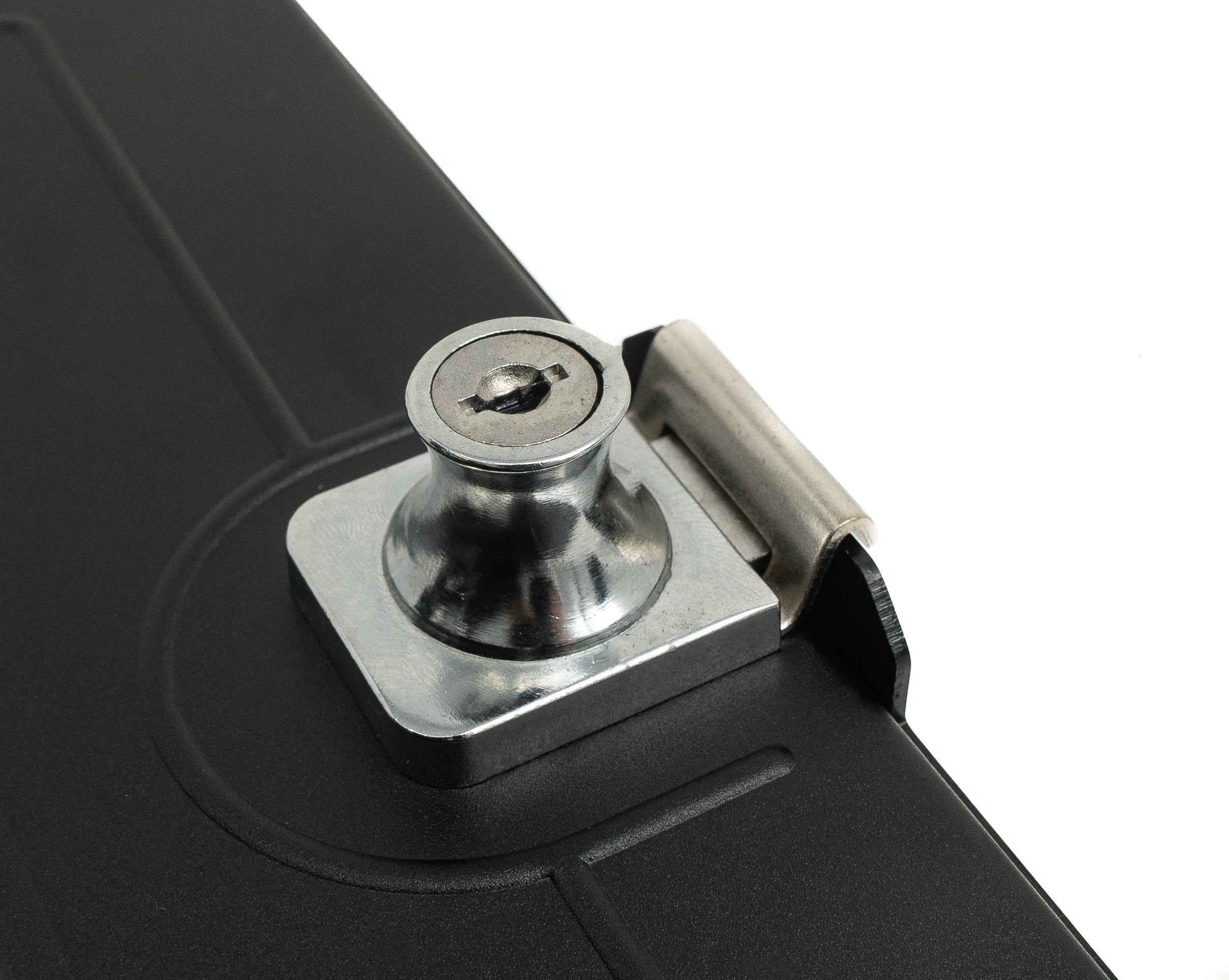 SYSTEM-S Wand Halterung abschließbar 360° für iPad Pro 12.9" 2018 2020 2021 in Schwarz