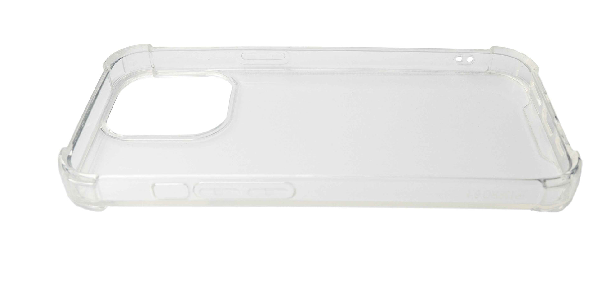 SYSTEM-S Schutzhülle aus Silikon in Weiß Transparent Hülle für iPhone 13 Pro