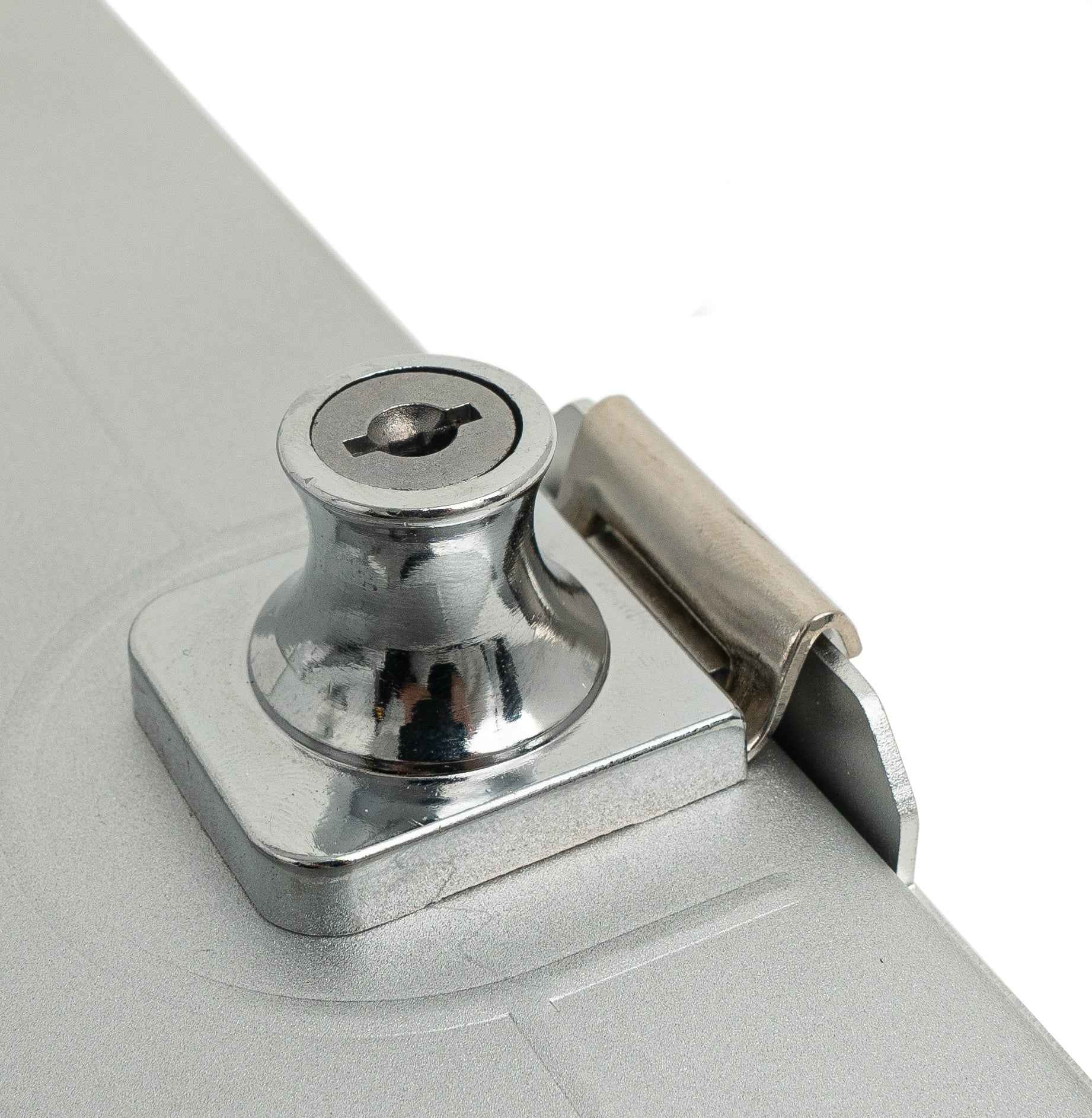 SYSTEM-S Tischständer Halterung abschließbar flexibel 360° für iPad Pro 11.0" 2018 Grau