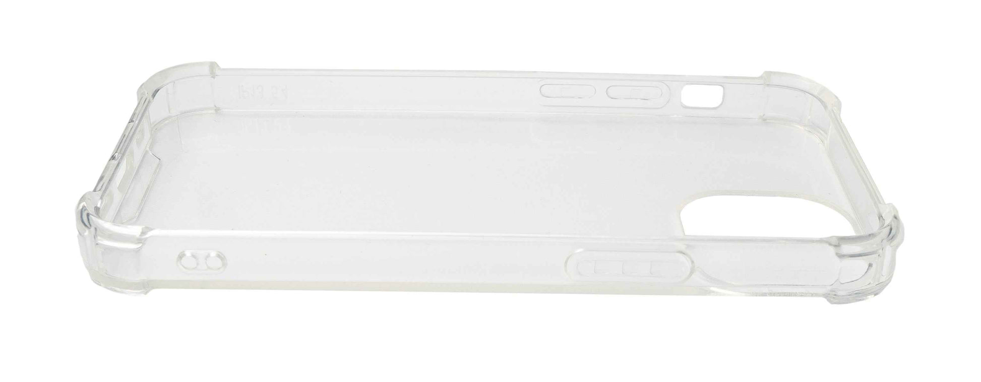 SYSTEM-S Schutzhülle aus Silikon in Weiß Transparent Hülle für iPhone 13 Mini