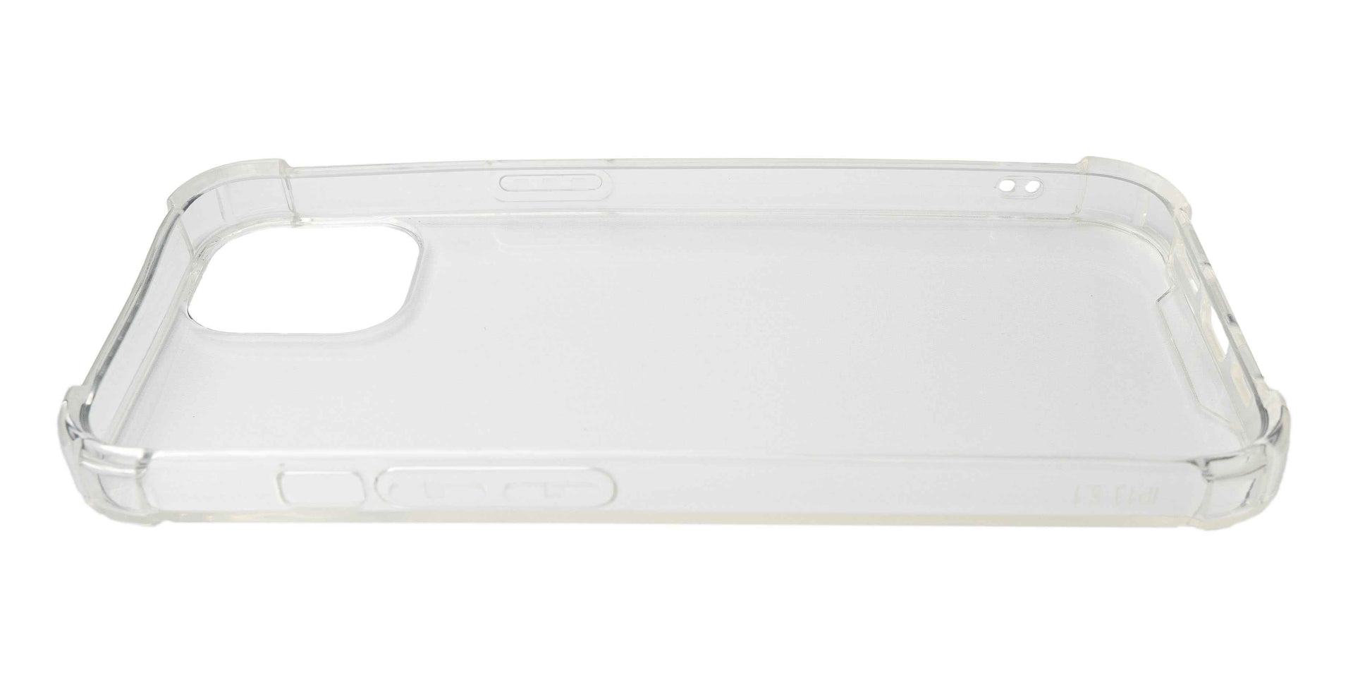 SYSTEM-S Schutzhülle aus Silikon in Weiß Transparent Hülle für iPhone 13
