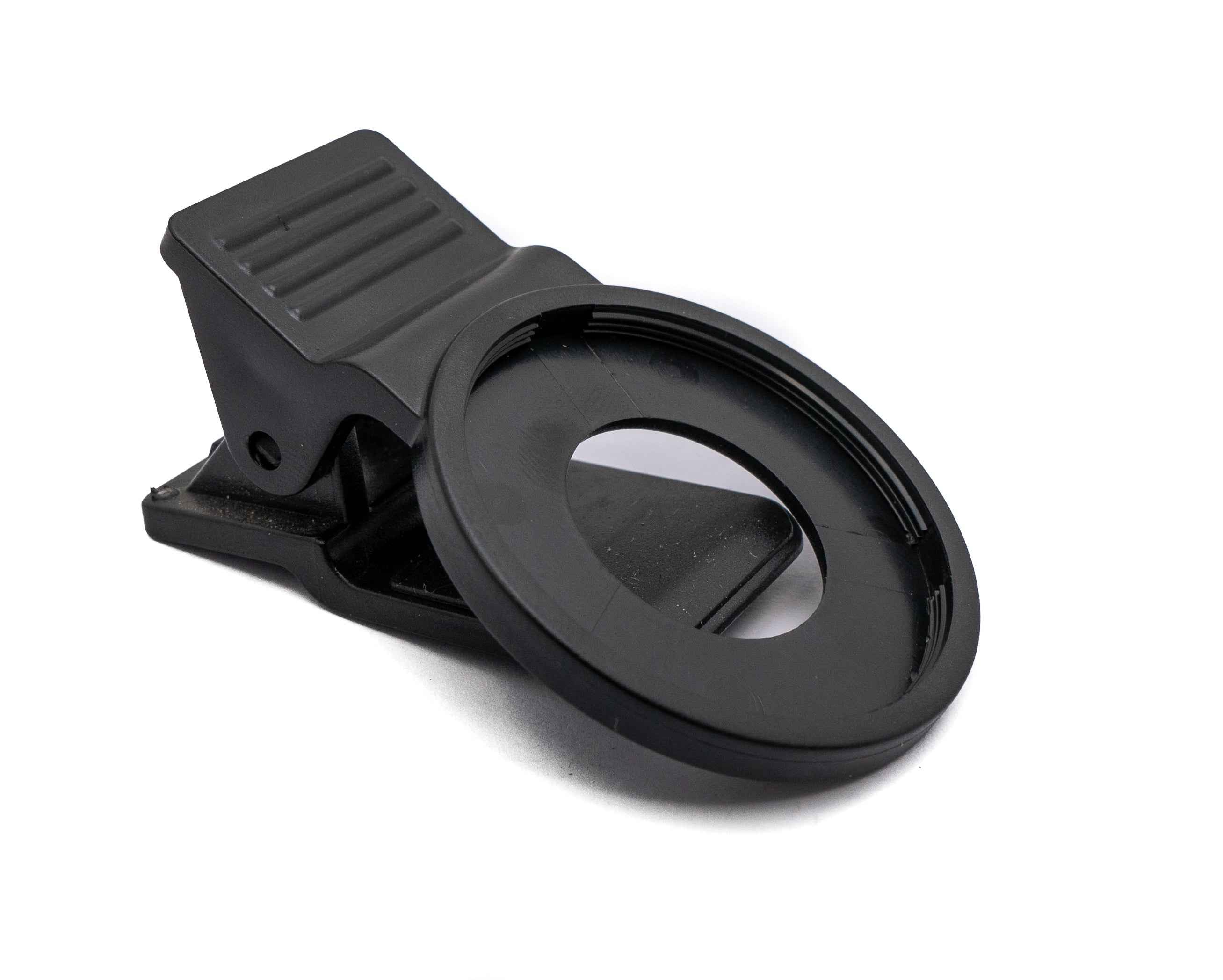 SYSTEM-S ND2 Linse 37 mm Neutraldichte Grau Filter mit Clip für Smartphones in Schwarz