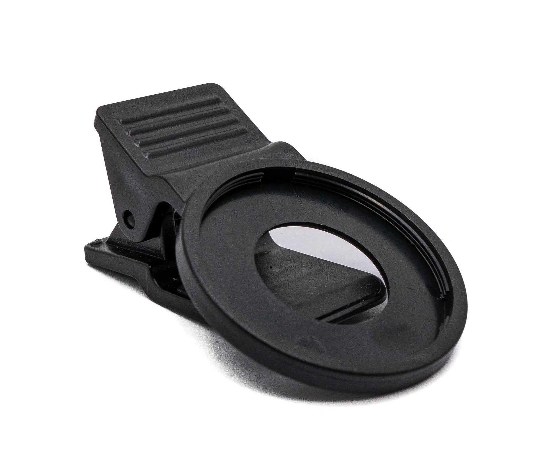 SYSTEM-S ND4 Linse 37 mm Neutraldichte Grau Filter mit Clip für Smartphones in Schwarz