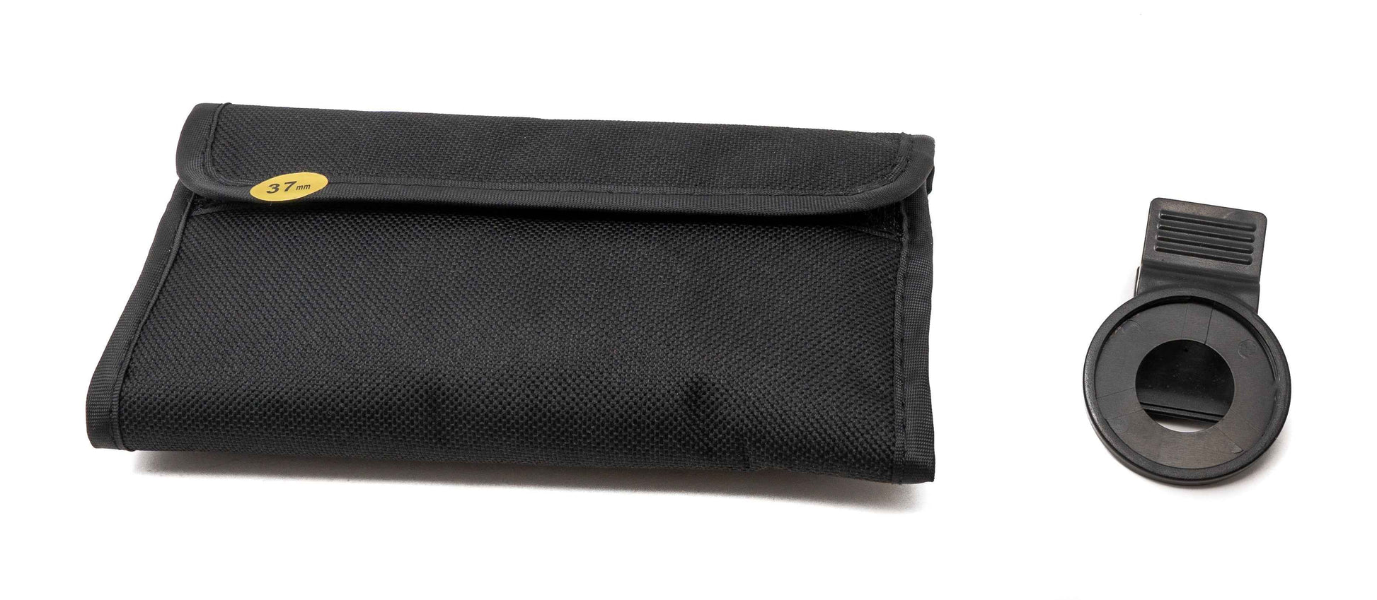SYSTEM-S Farbfilter Set 37 mm 6 Stück mit Übergang Farbe Kit mit Clip Tasche in Schwarz