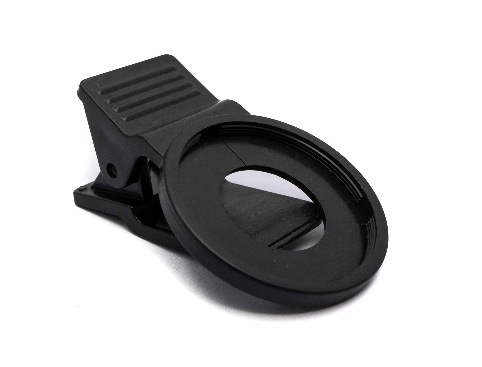 SYSTEM-S Makro Linse +10 Zoom Close Up Filter mit Clip in Schwarz