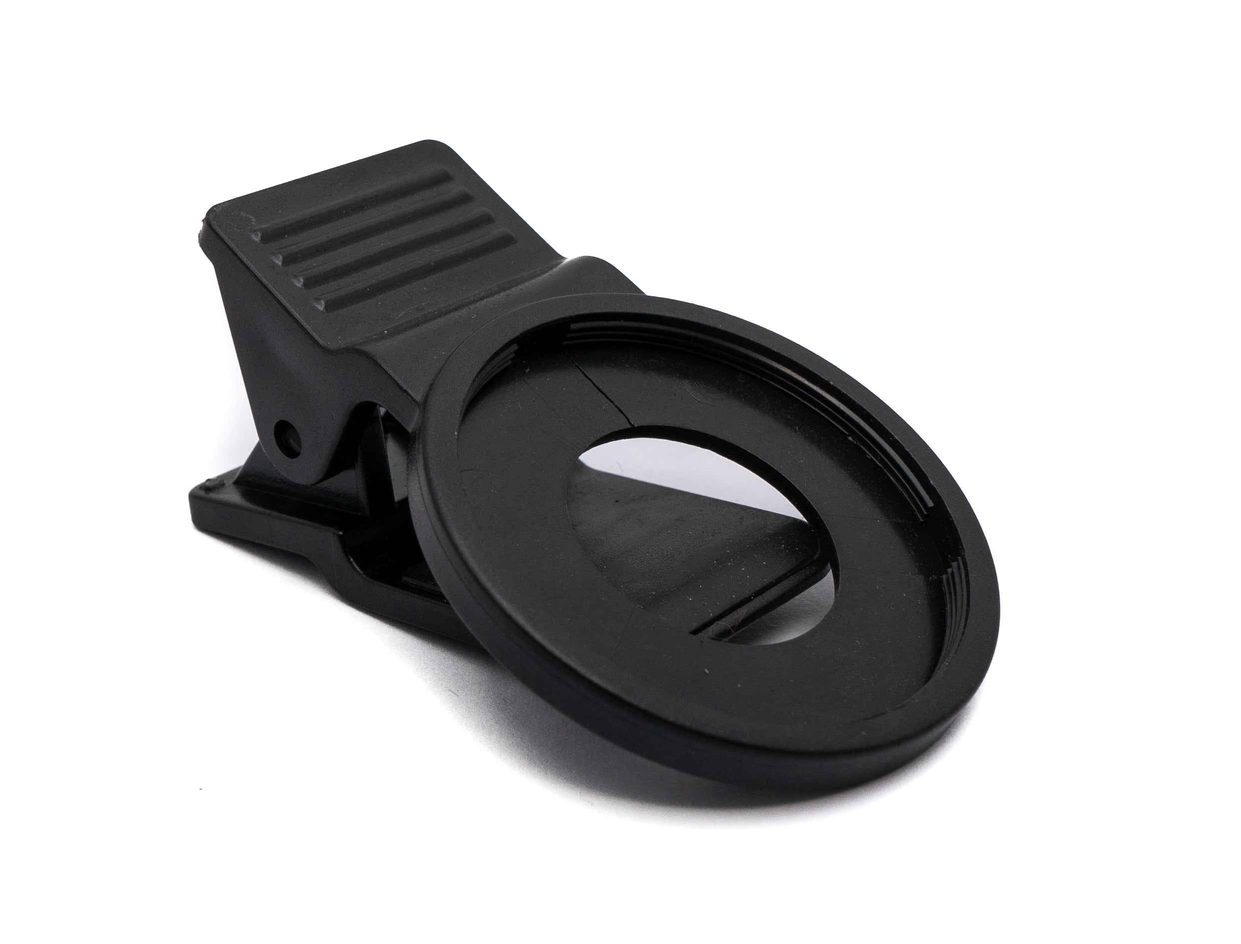 SYSTEM-S Makro Linse +10 Zoom Close Up Filter mit Clip in Schwarz