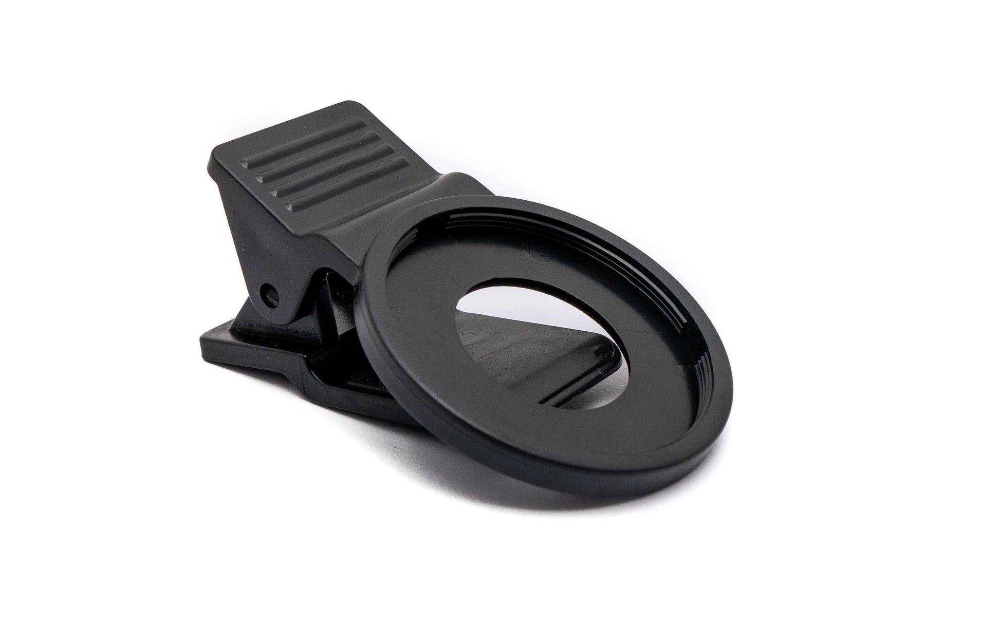 SYSTEM-S Farbfilter Grün 37 mm Linse Farbe mit Clip für Smartphones in Schwarz