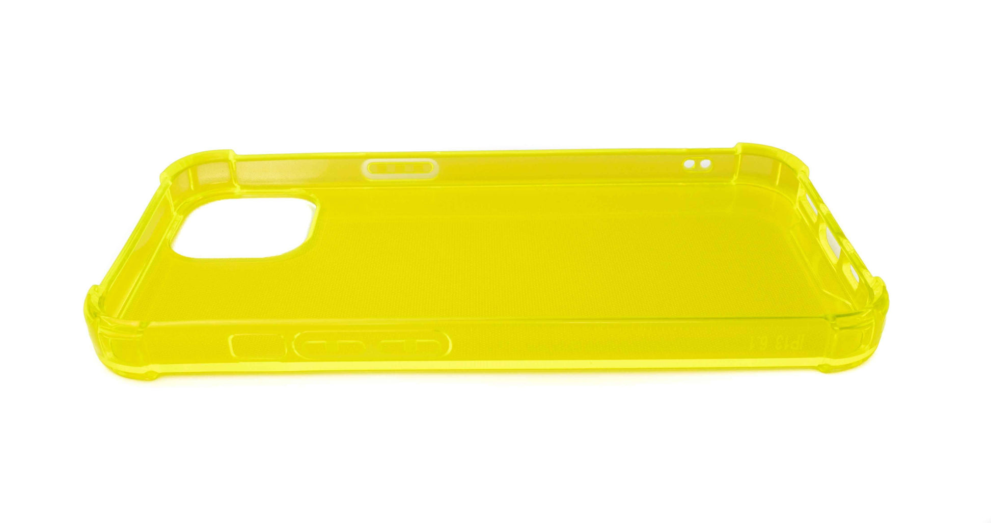 SYSTEM-S Schutzhülle aus Silikon in Gelb Transparent Hülle für iPhone 13