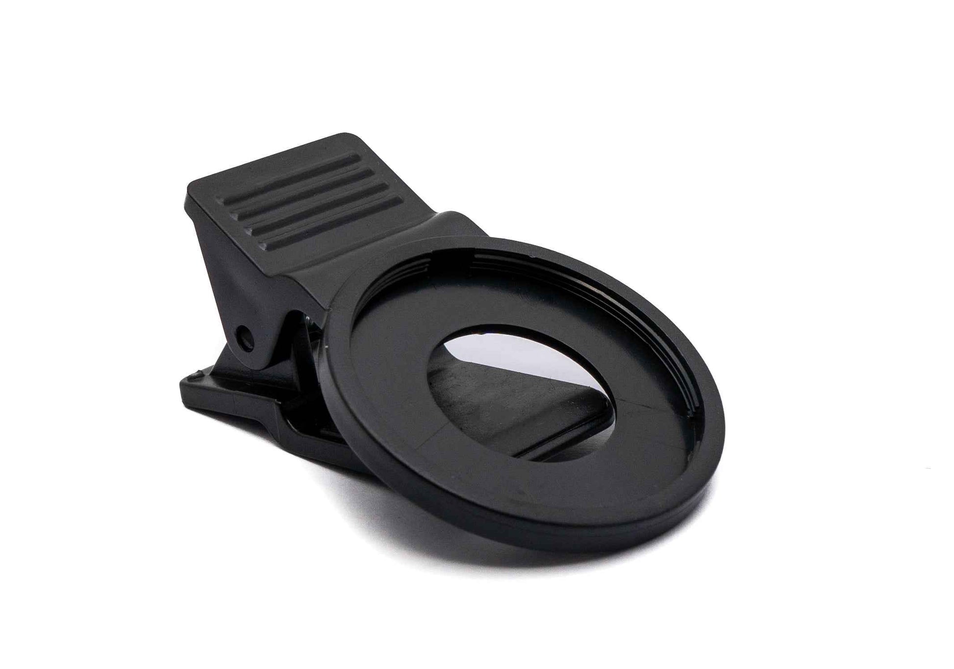 SYSTEM-S Makro Linse +4 Zoom Close Up Filter mit Clip in Schwarz