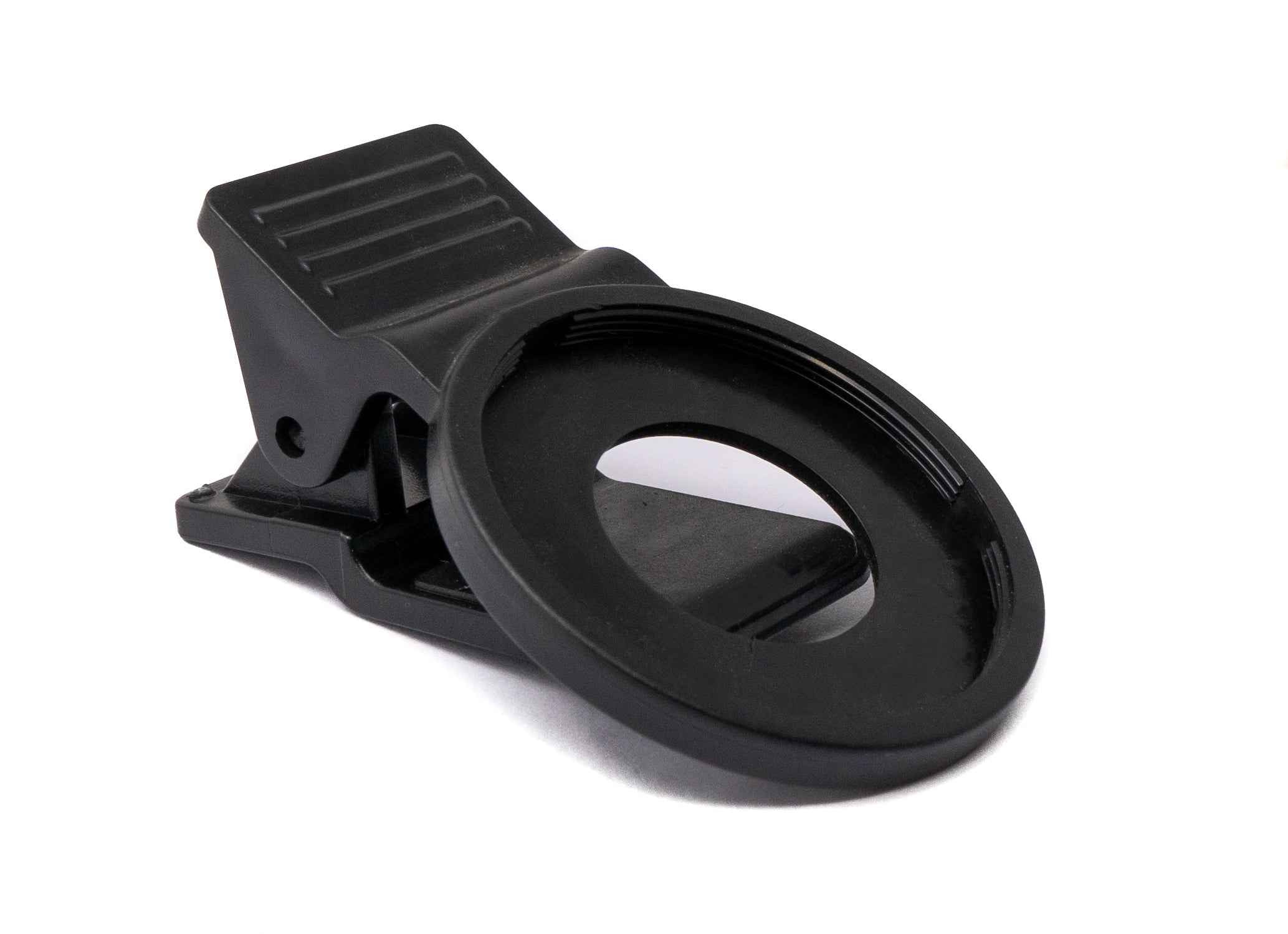 SYSTEM-S UV Filter 37 mm unbeschichtet Slim Linse mit Clip für Smartphones in Schwarz