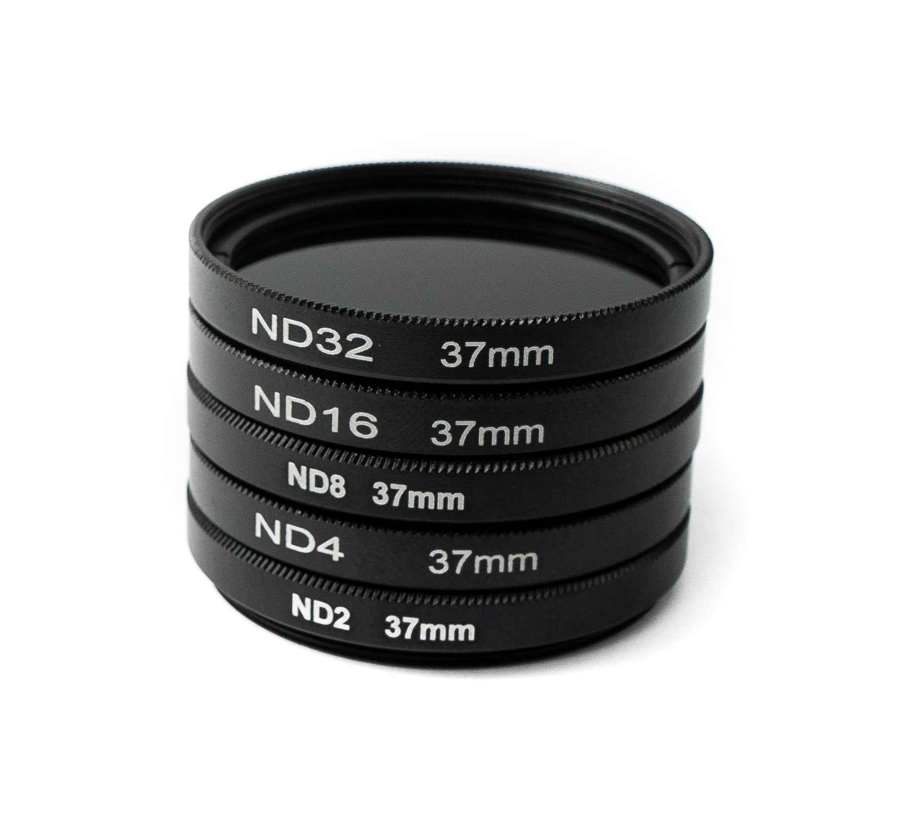 SYSTEM-S ND Filter Set 37 mm Neutraldichte mit Hülle und Tasche für iPhone 13