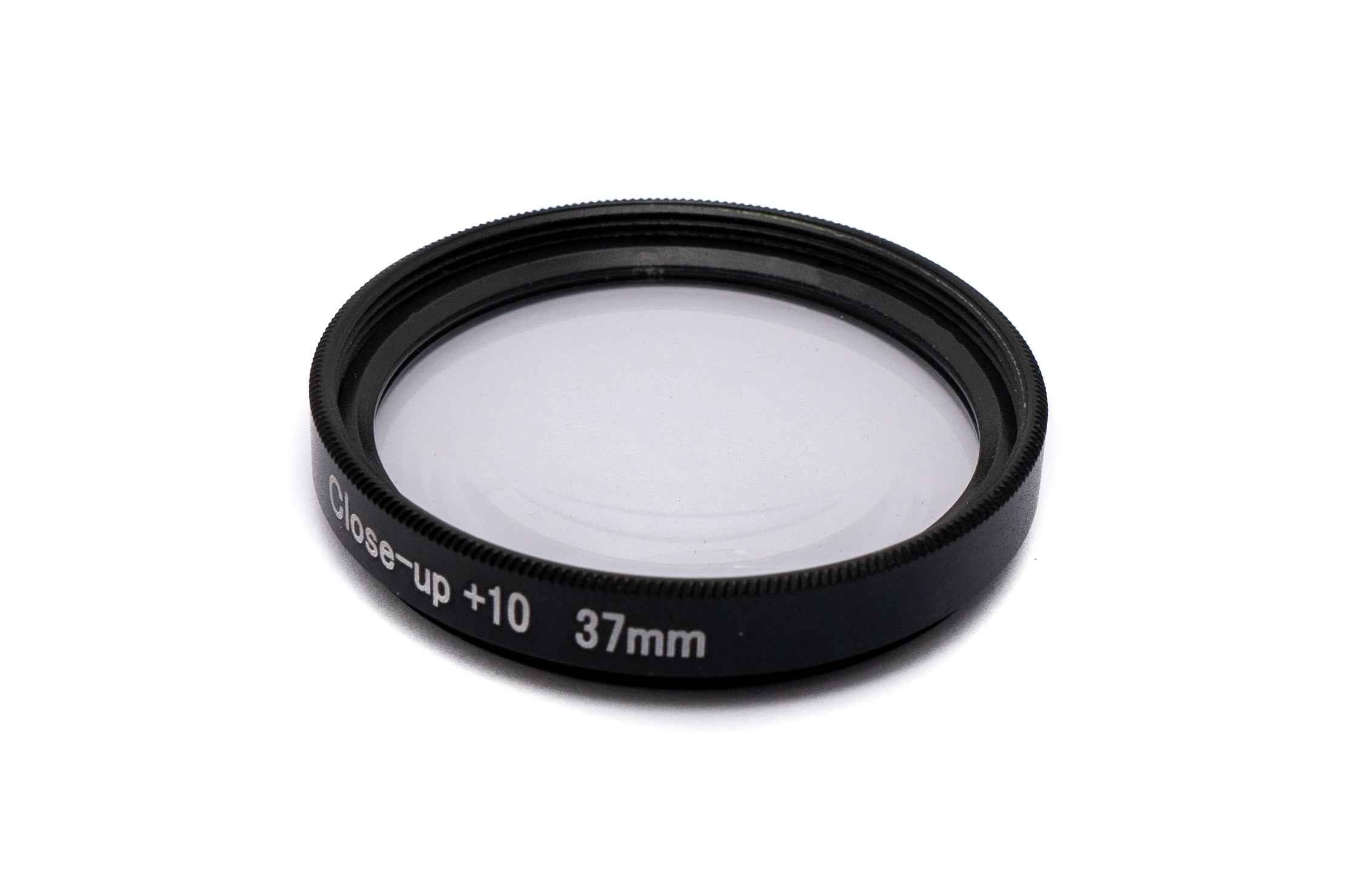 SYSTEM-S Makro Linse +10 Zoom Close Up Filter mit Clip in Schwarz