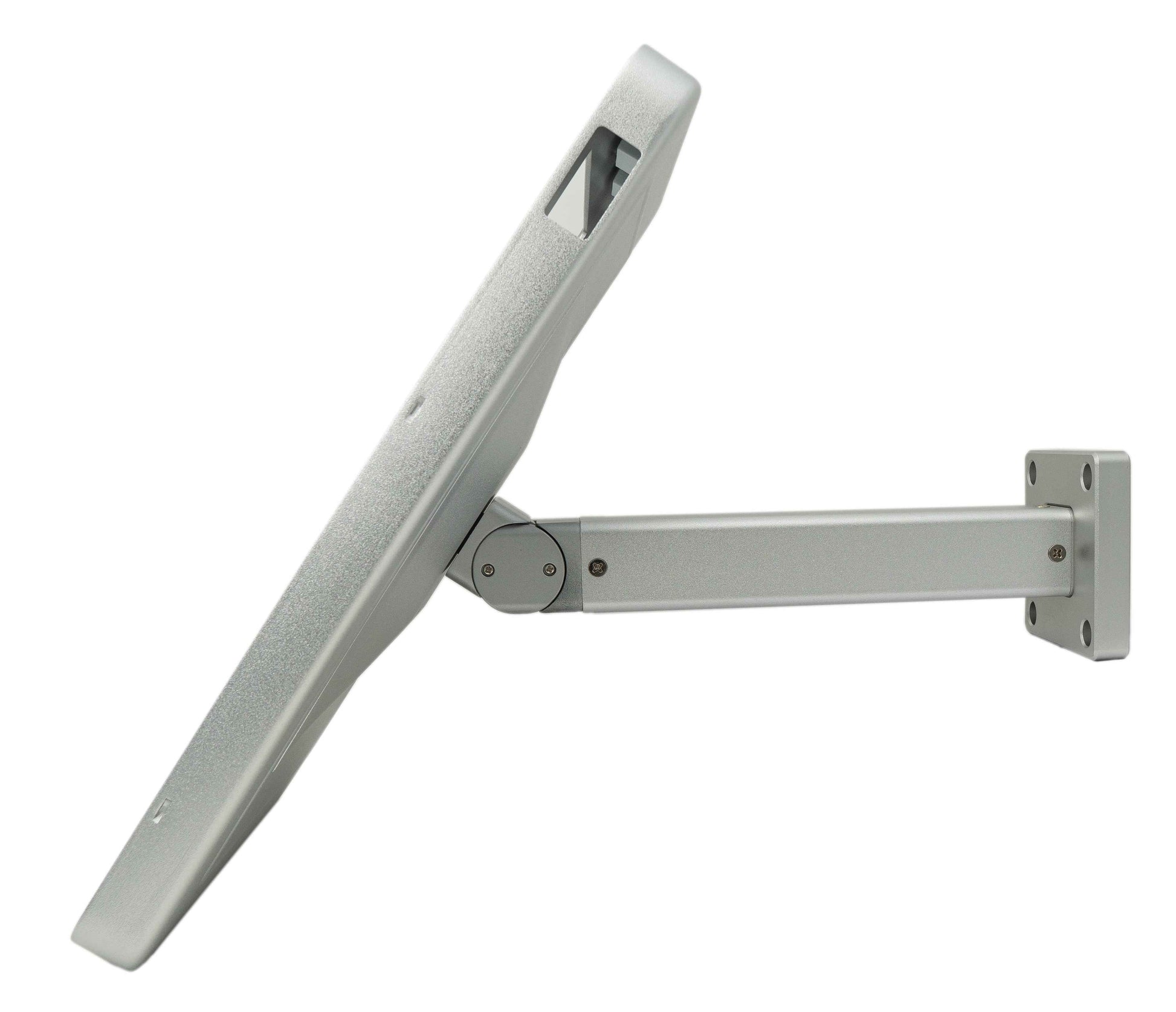 SYSTEM-S Wand Tisch Halterung abschließbar 90° für Microsoft Surface Pro 7 Pro 3 Pro 4 12.3 in Grau