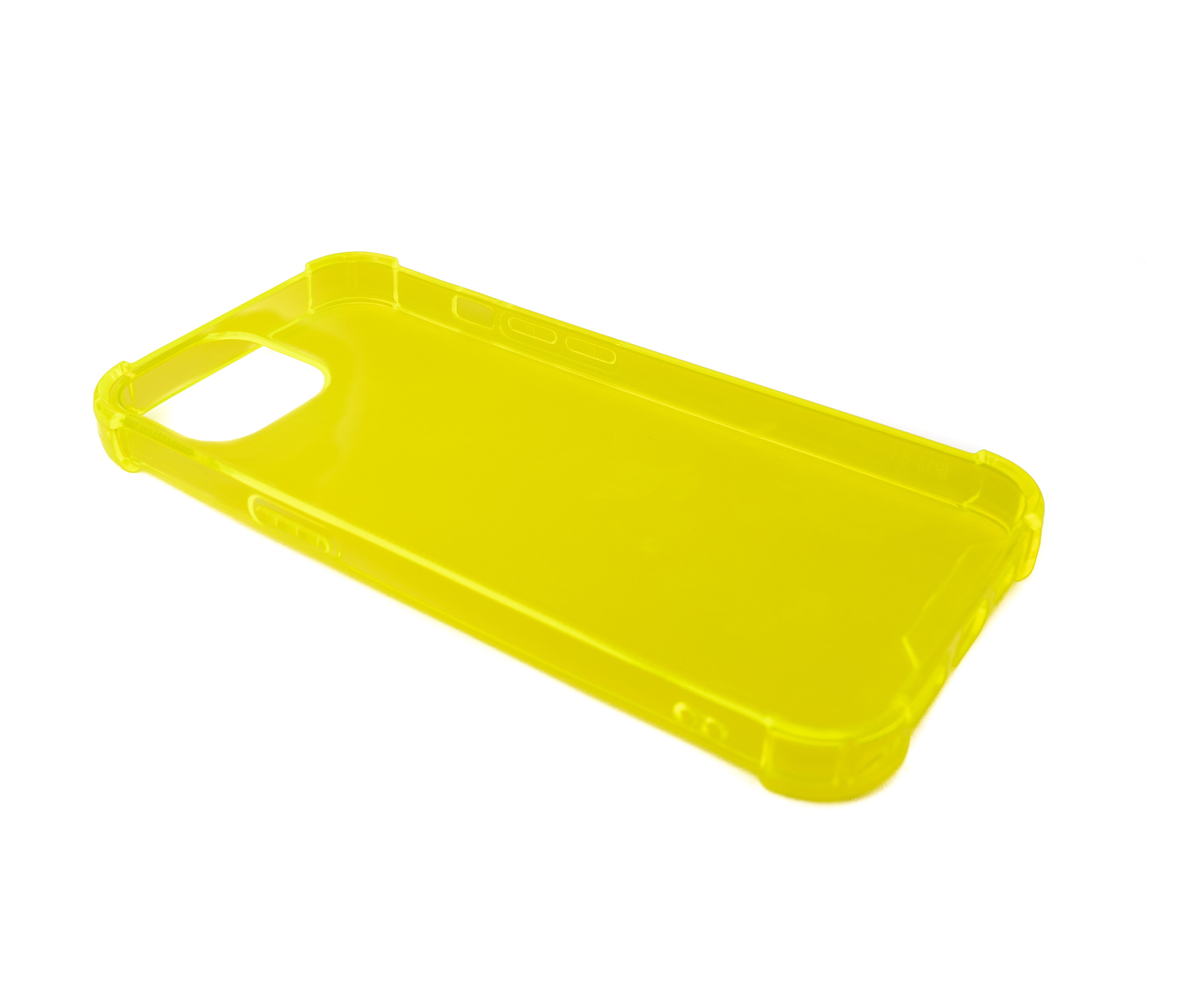 Silikonhülle für iPhone 13 transparent-gelb flexibel 26 g | System-S