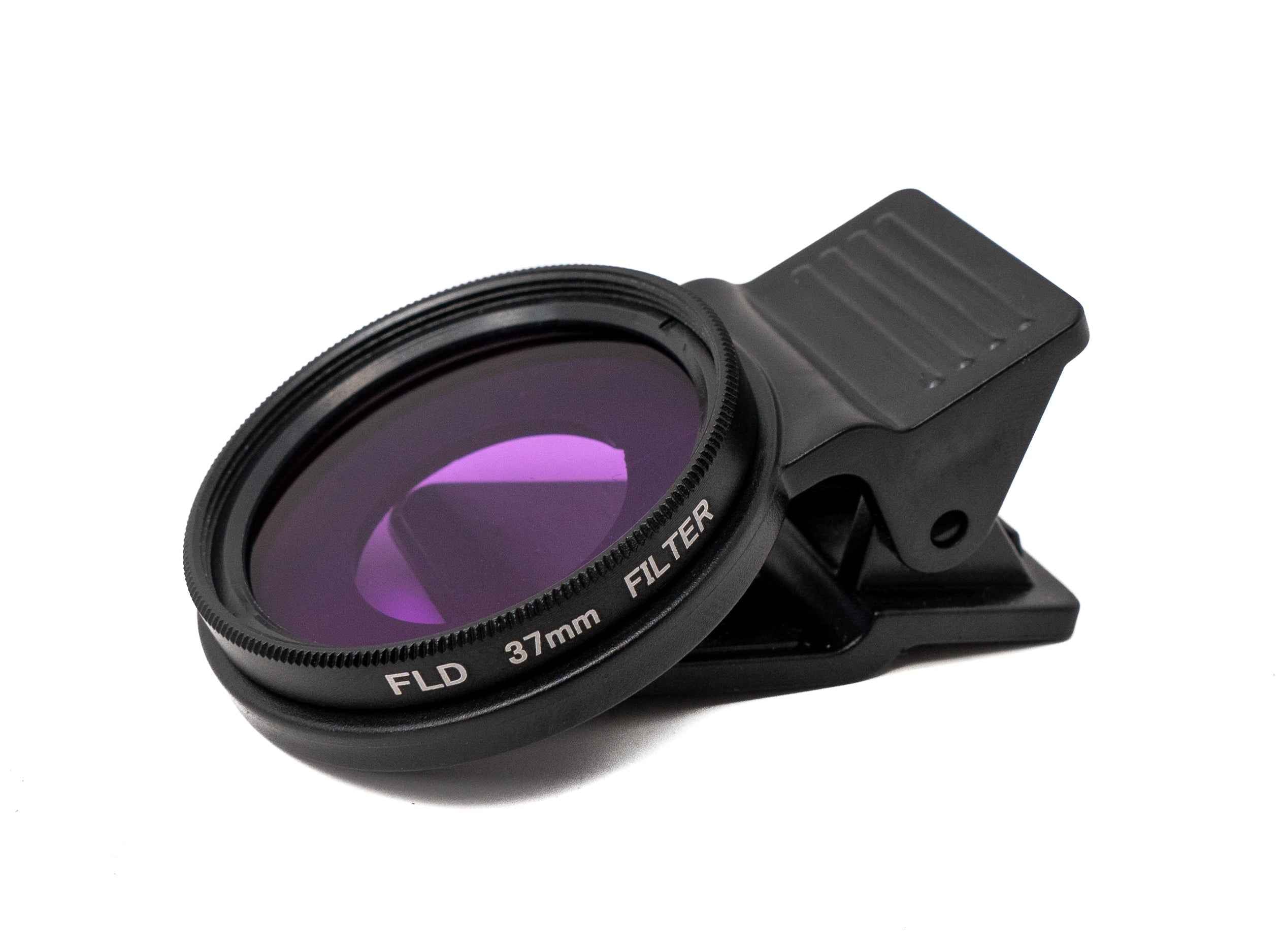 SYSTEM-S Filter UV CPL FLD Set 37 mm Linse Kit mit Clip Tasche in Schwarz
