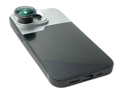 SYSTEM-S Fischaugen Linse Hülle Filter für Fotografie für iPhone 14 Pro
