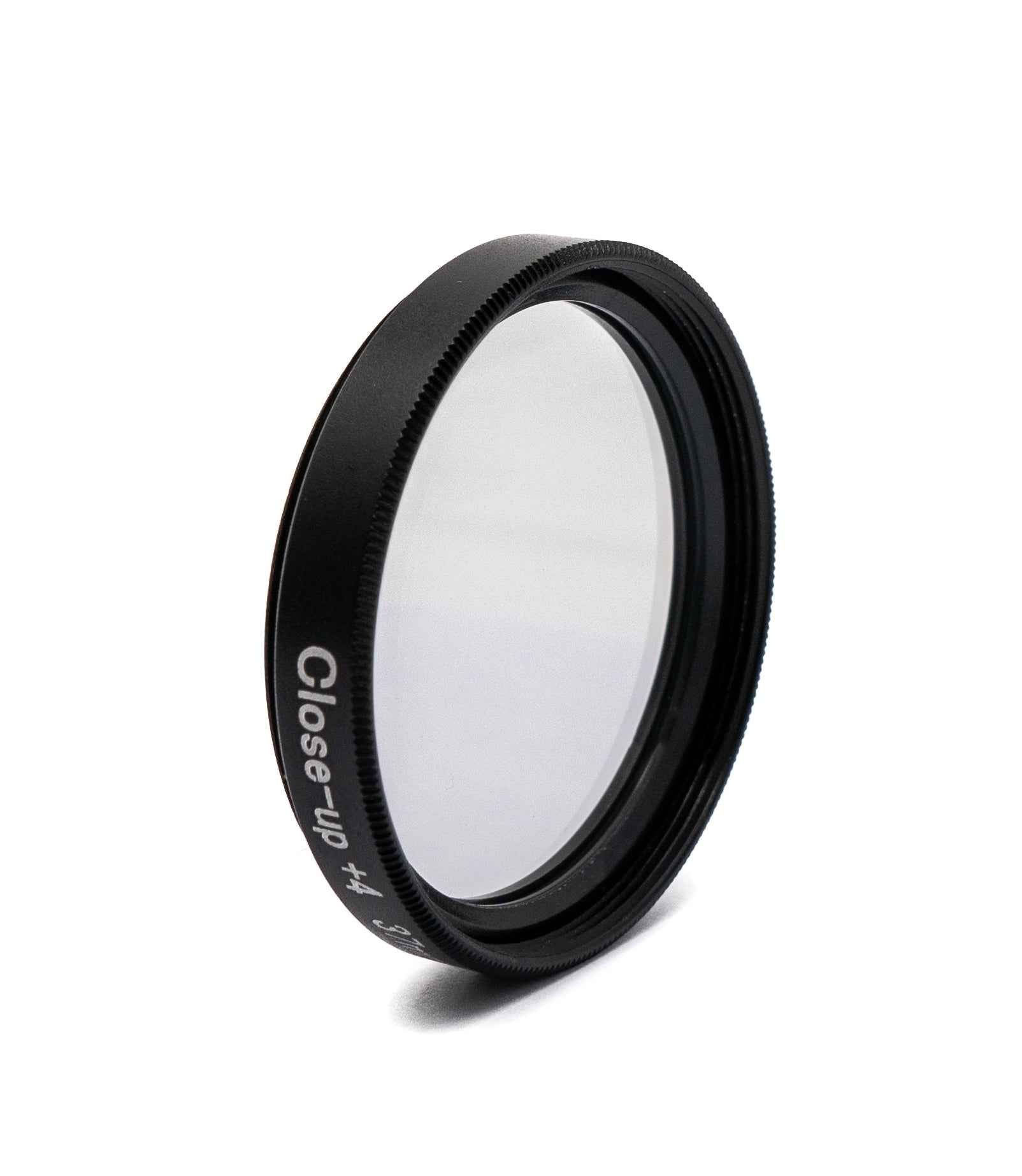 SYSTEM-S Makro Linse +4 Zoom Close Up Filter mit Clip in Schwarz