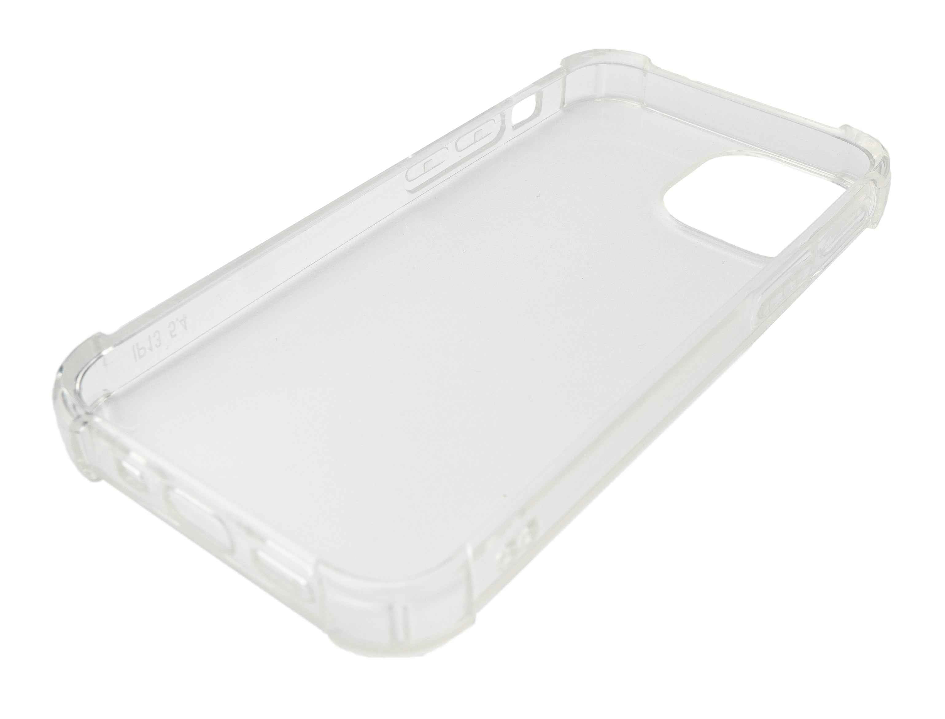 SYSTEM-S Schutzhülle aus Silikon in Weiß Transparent Hülle für iPhone 13 Mini