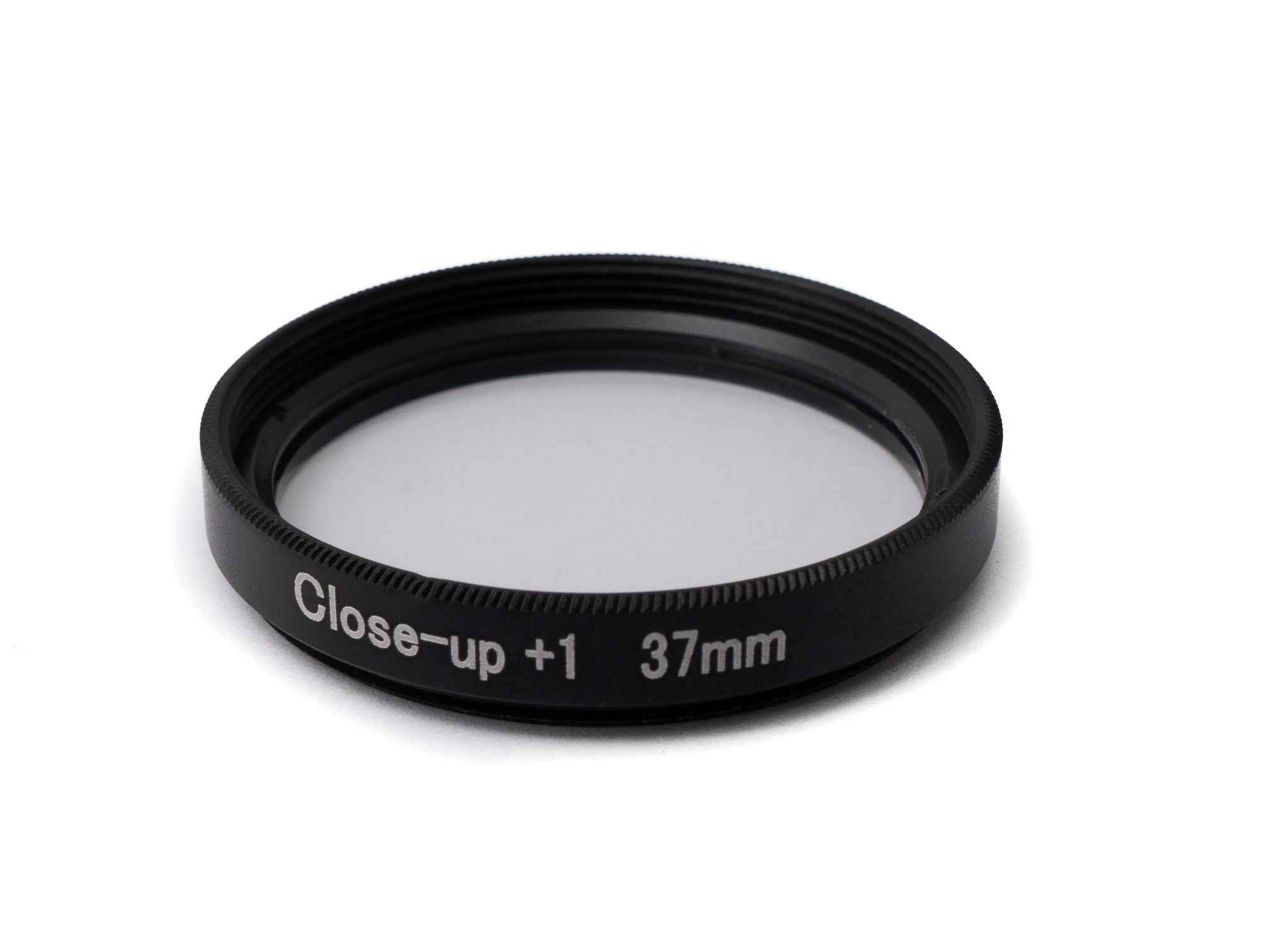 SYSTEM-S Makro Linse +1 Zoom Close Up Filter mit Clip in Schwarz