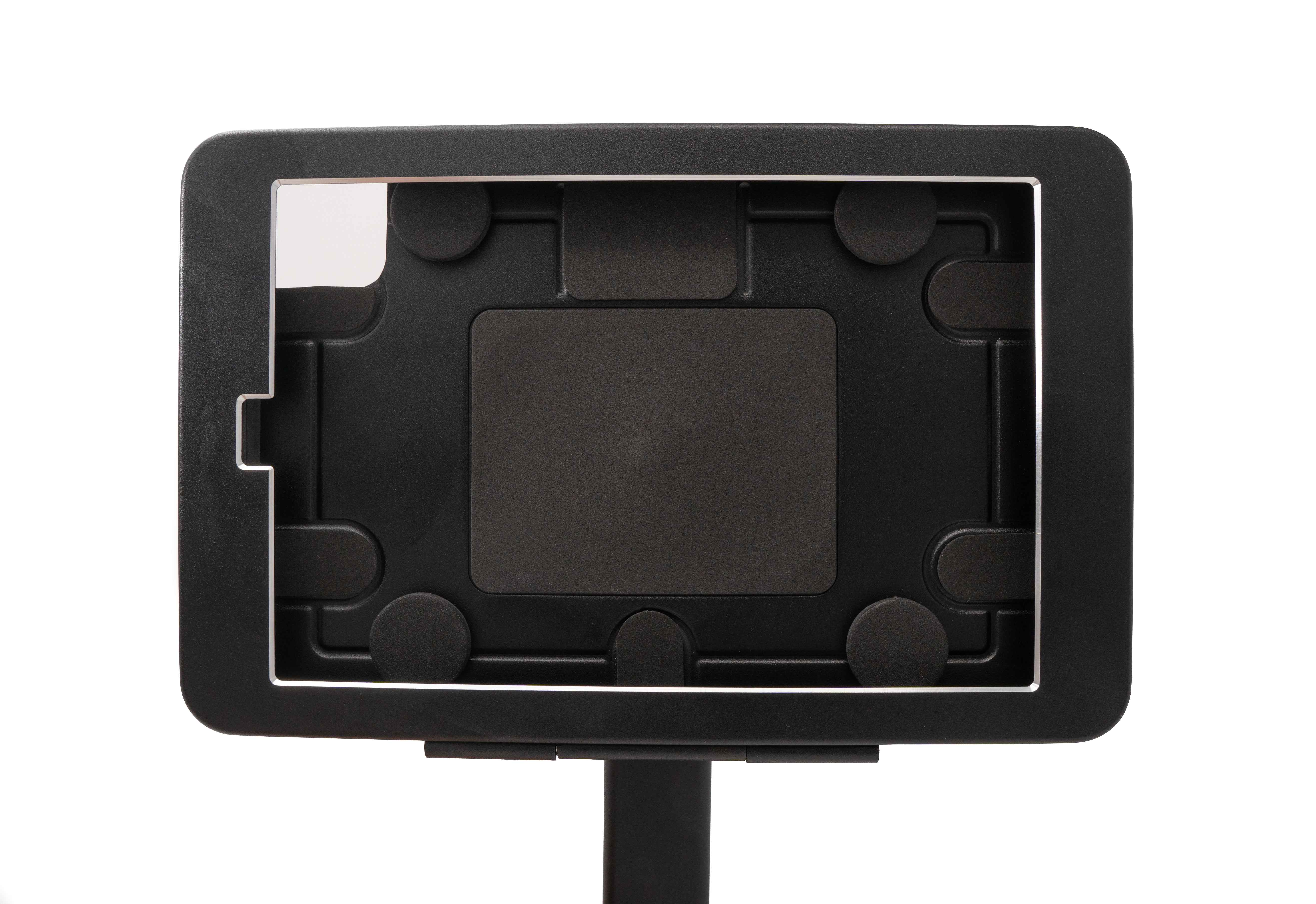 SYSTEM-S Wandhalterung 360° Tischständer abschließbar für iPad Mini 6 (2021) in Schwarz