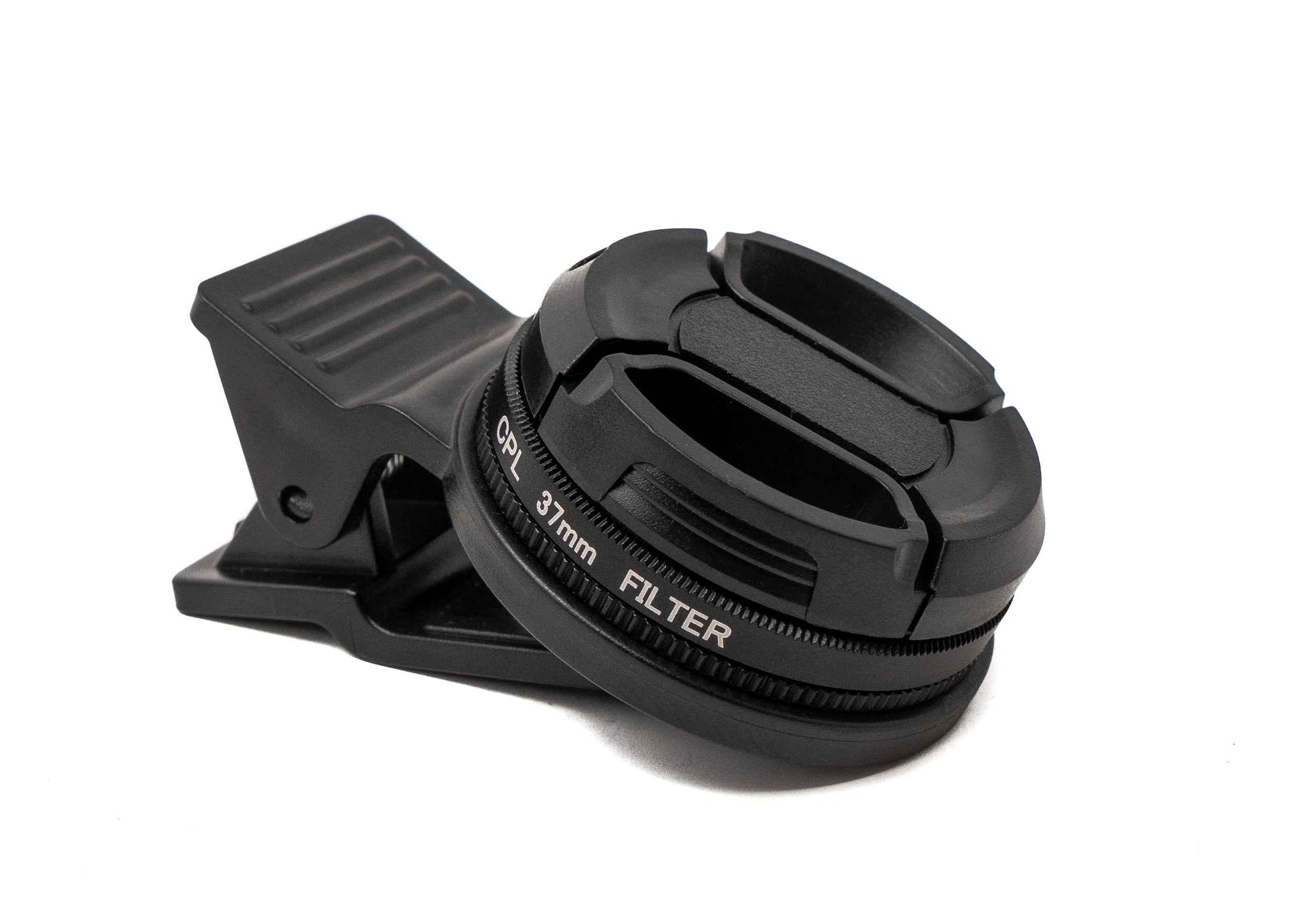 SYSTEM-S Filter 3 ND UV CPL FLD Set 37 mm Linse Kit mit Abdeckung Clip Taschen in Schwarz