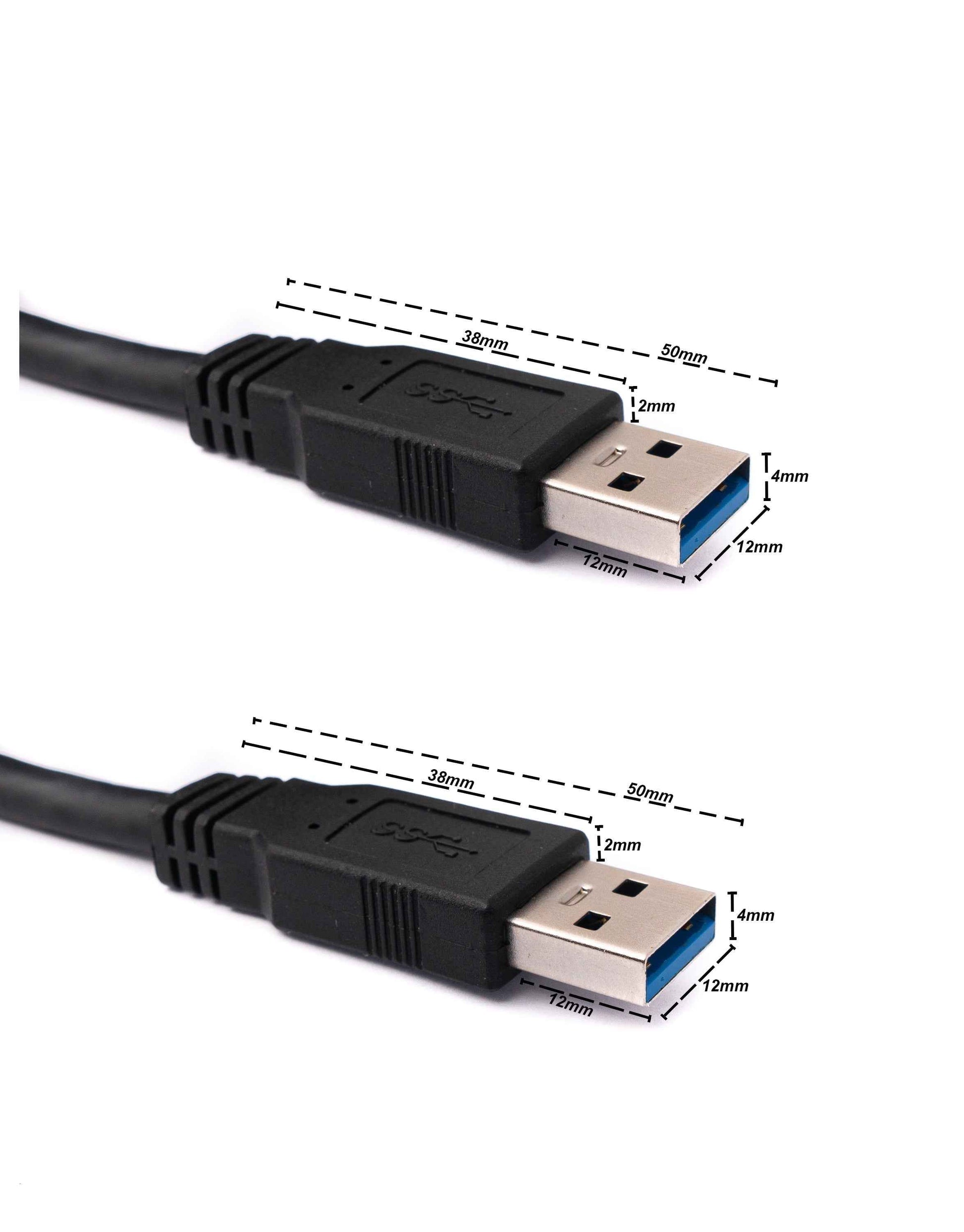 SYSTEM-S CFast Card 2.5 zu SATA 22Pin zu 2x USB 3.0 2.0 Typ A Stecker für HDD SSD