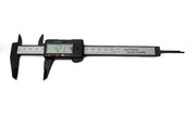SYSTEM-S Messschieber digital 150 mm Zero Funktion verschiedene Modi in Schwarz