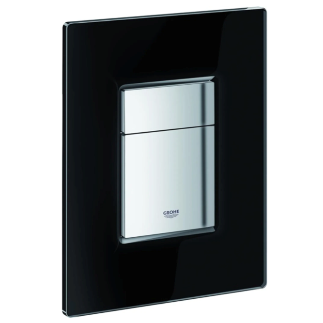 GROHE Skate Cosmopolitan Betätigungsplatte velvet black mit modernem Design