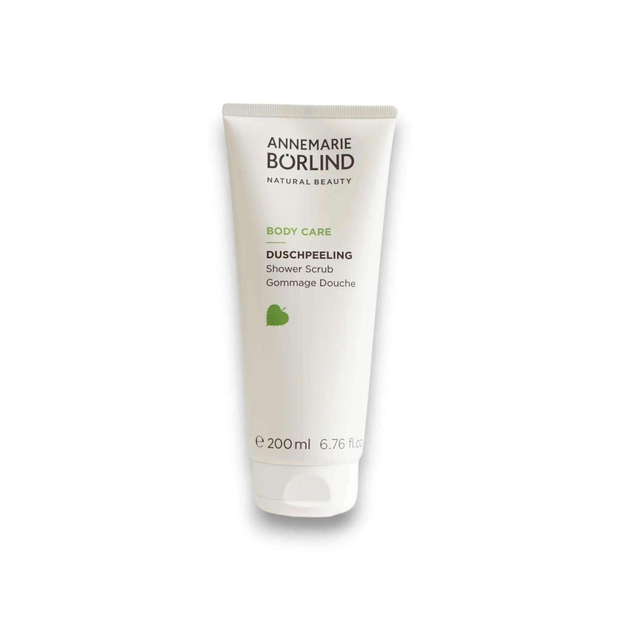 Duschpeeling 200 ml mit feuchtigkeitsspendender Gel-Formel für empfindliche Haut