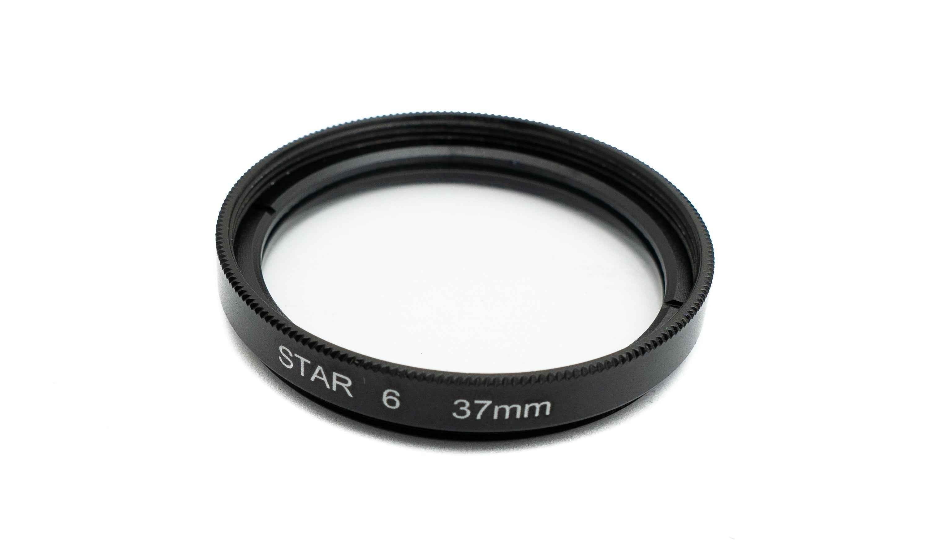 SYSTEM-S Stern Filter Set 37 mm 4 6 8 Punkt Linse für Smartphone Fotografie in Schwarz