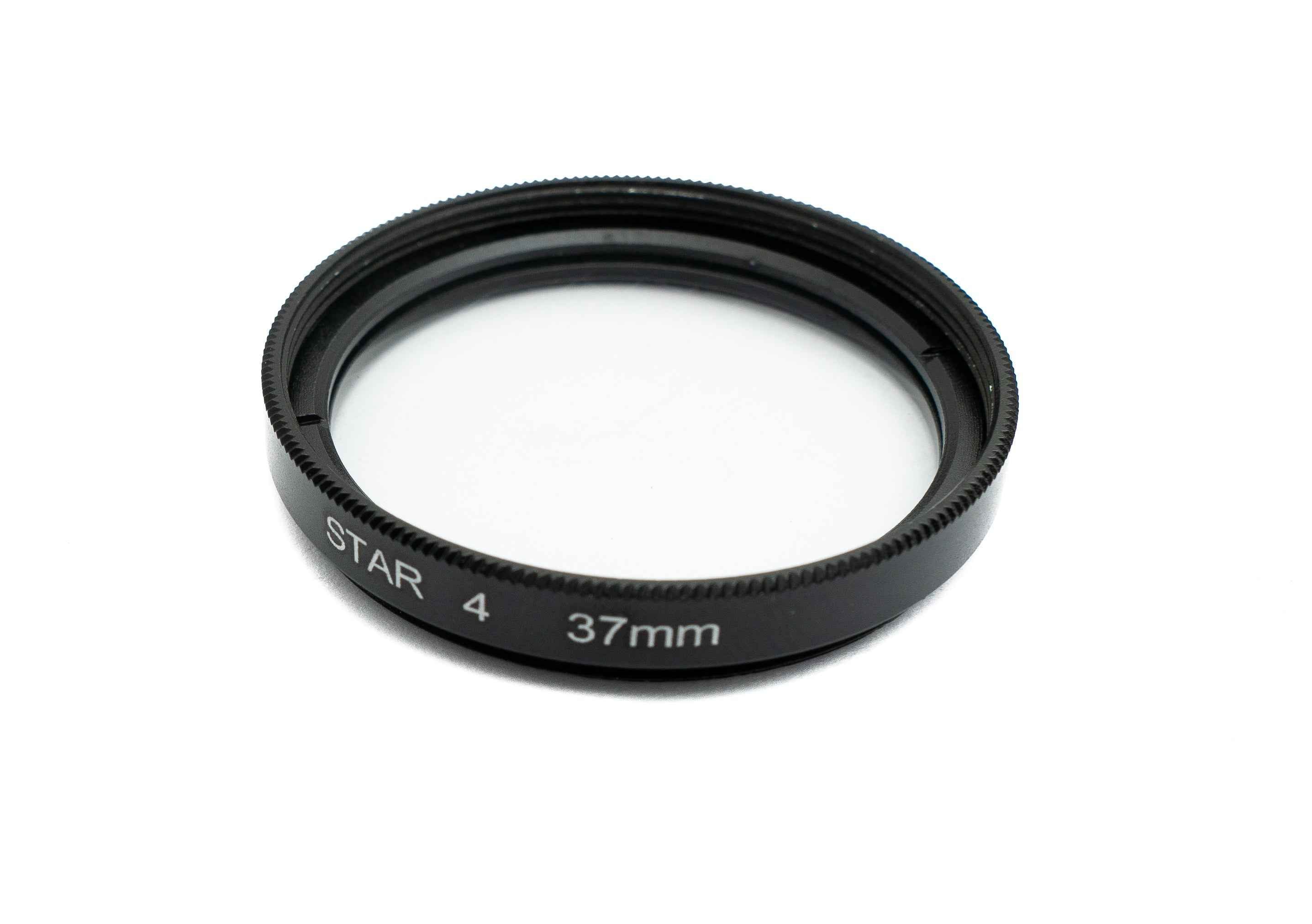 SYSTEM-S Stern Filter Set 37 mm 4 6 8 Punkt Linse für Smartphone Fotografie in Schwarz